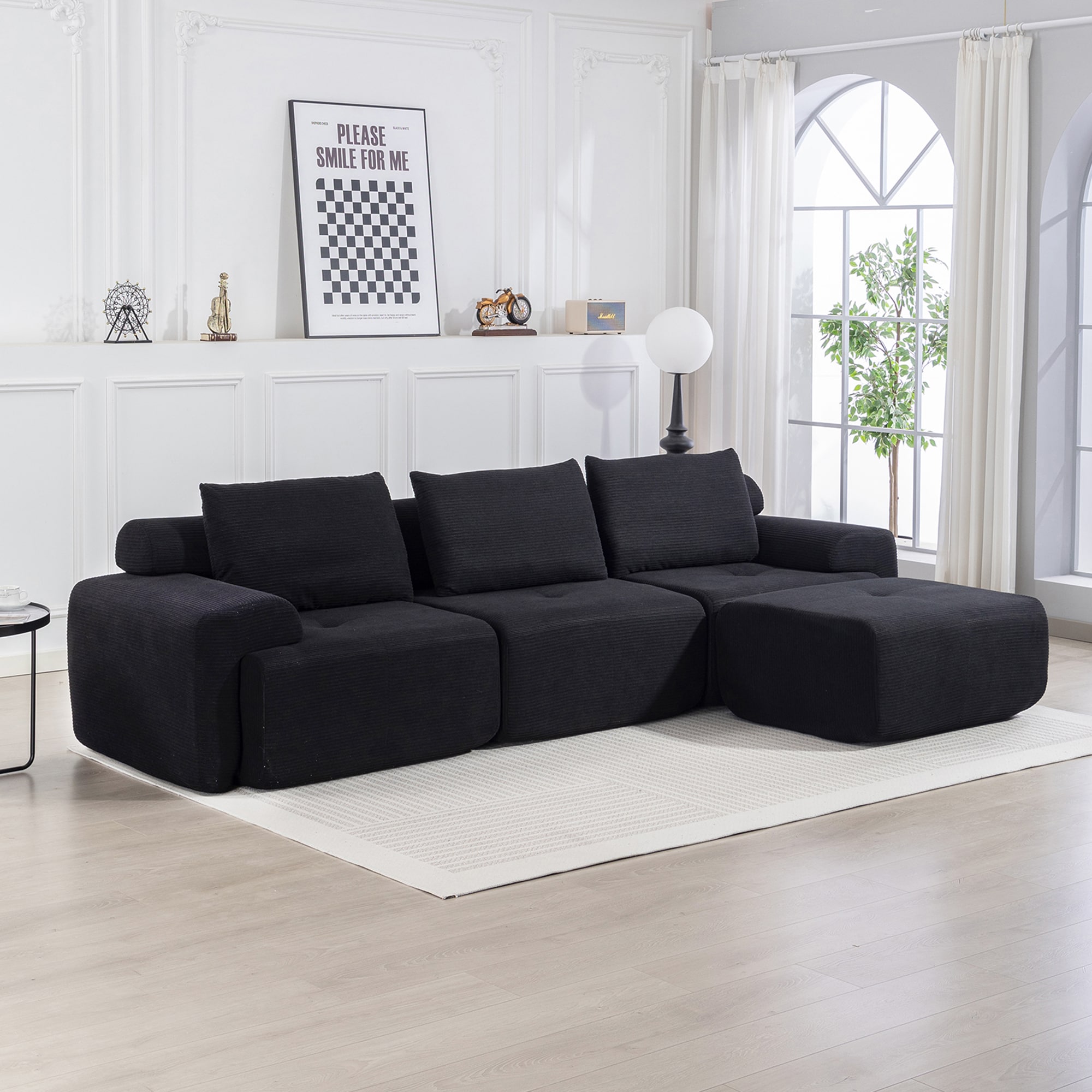 SINOFURN SYA020325BG Sofas-Loveseats - View #2