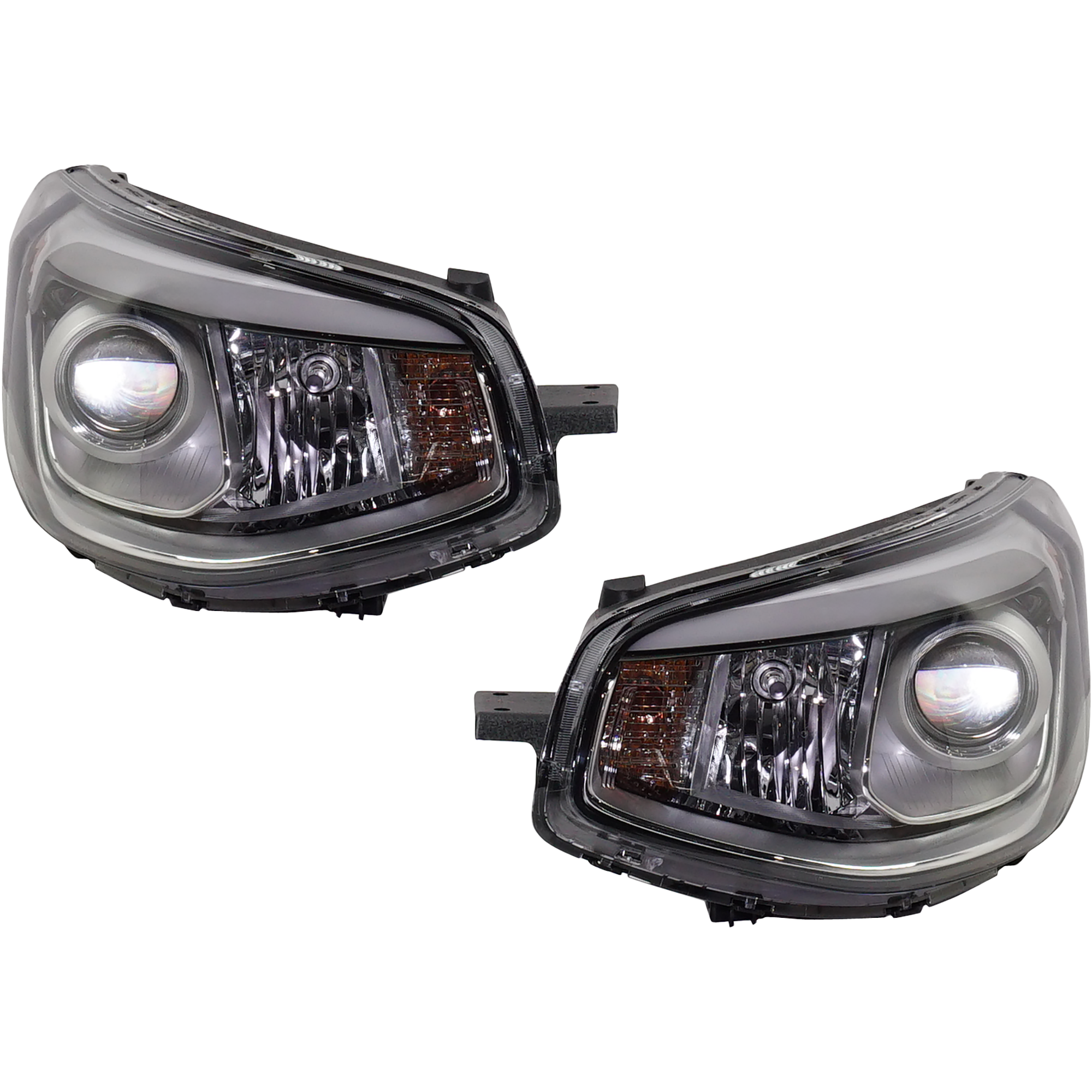 Garage-Pro GPRK10010043 Driver and Passenger Side Headlight For Kia Soul 2014-2016 Halogen with Bulb(s) Replaces# 92102b2050 92101b2050