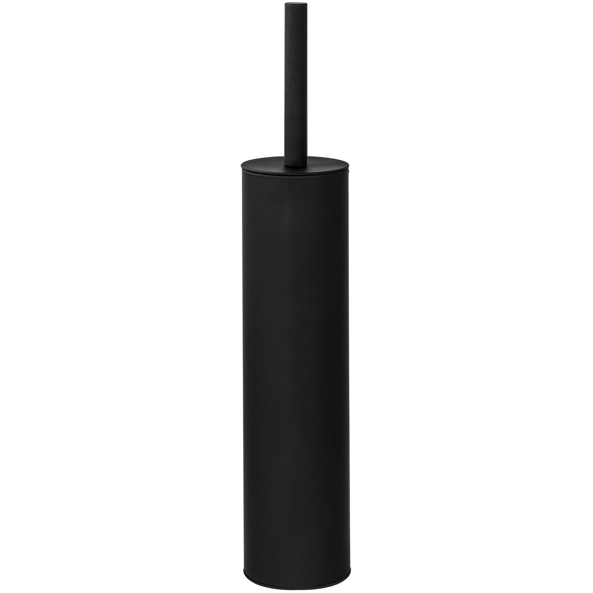 ACENTO Matte Black Metal Toilet Brush Holder #TB421MBK