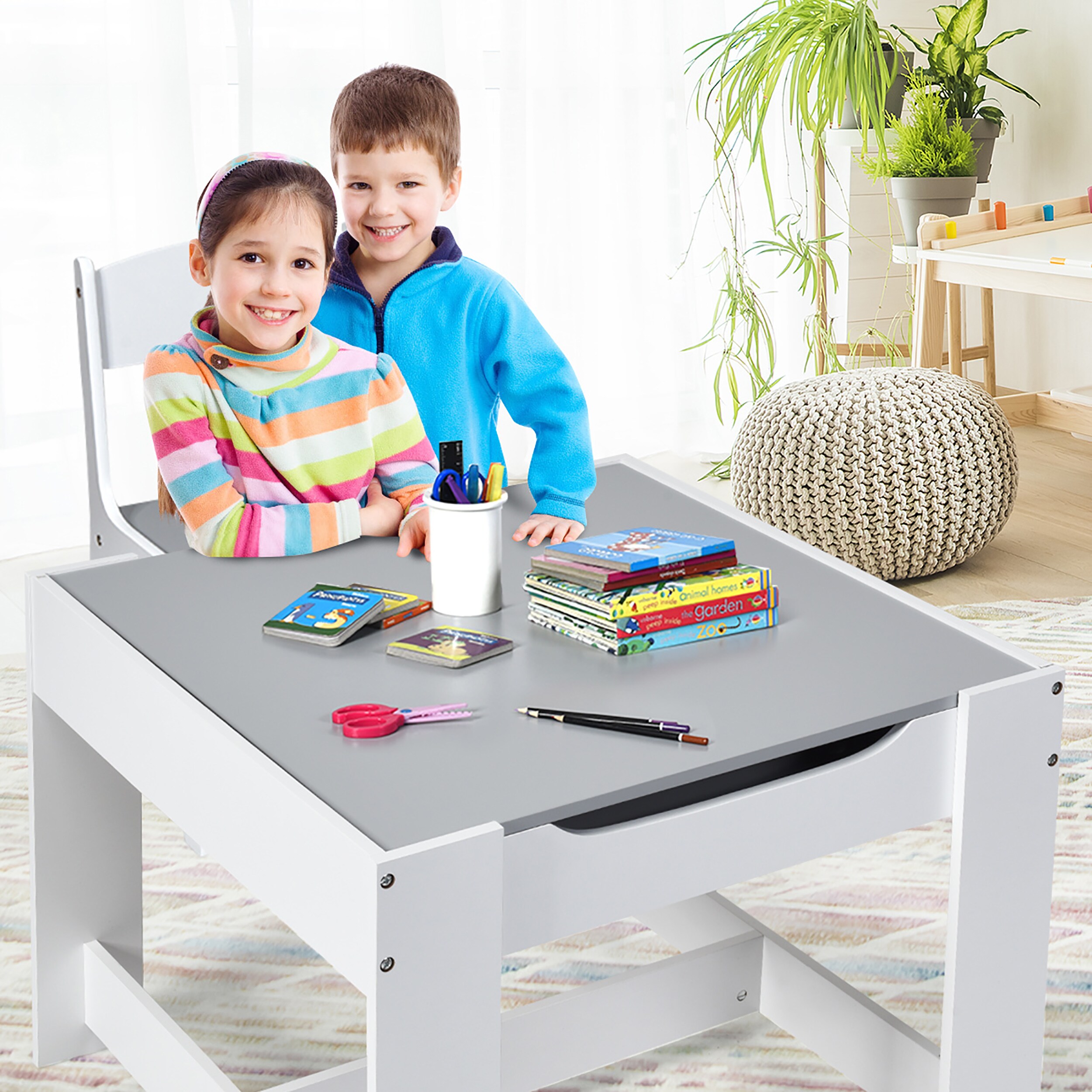 Goplus LWS00377 Kids-Play-Tables - View #6