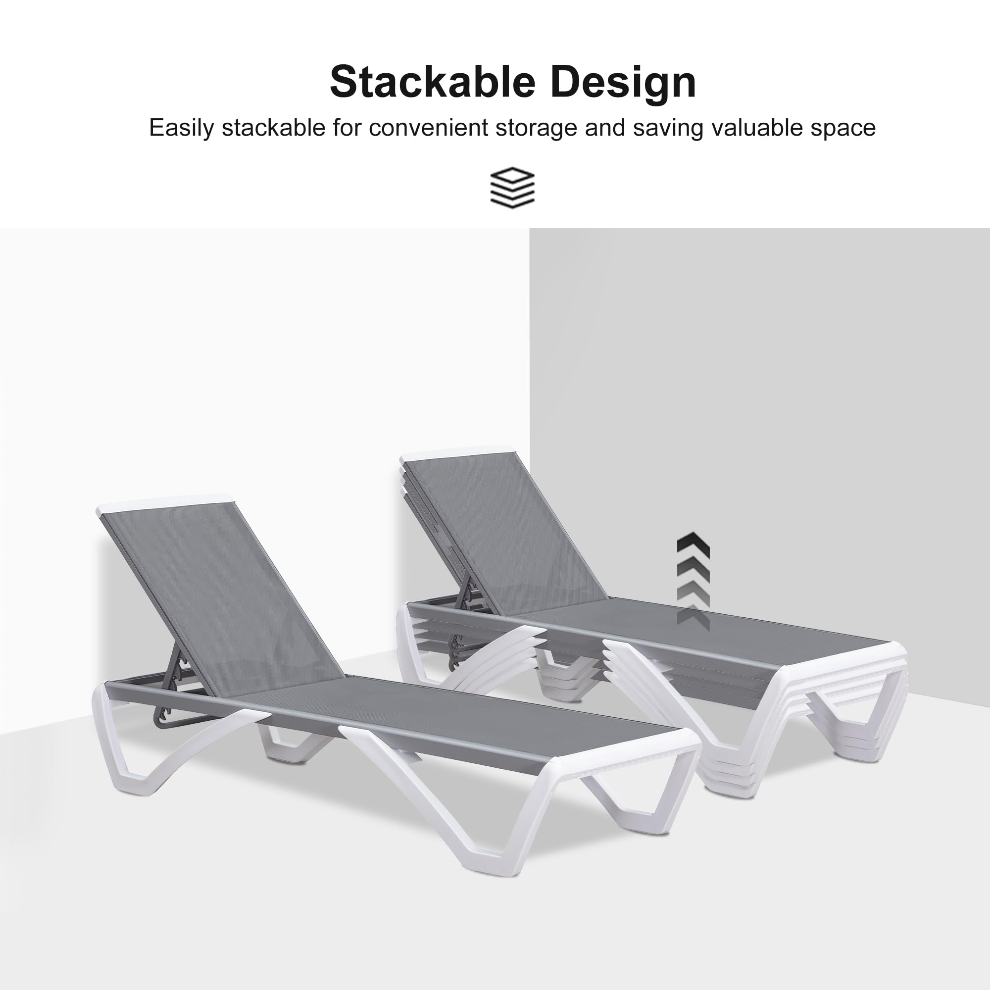 PURPLE LEAF LS04-BK-ZB-RB Patio-Chairs - View #5