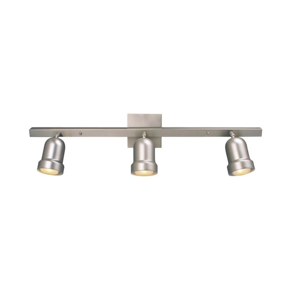 Galaxy Lighting 766303PTR 30-in 3 -Light Pewter Medium base (E-26) Transitional Track Bar