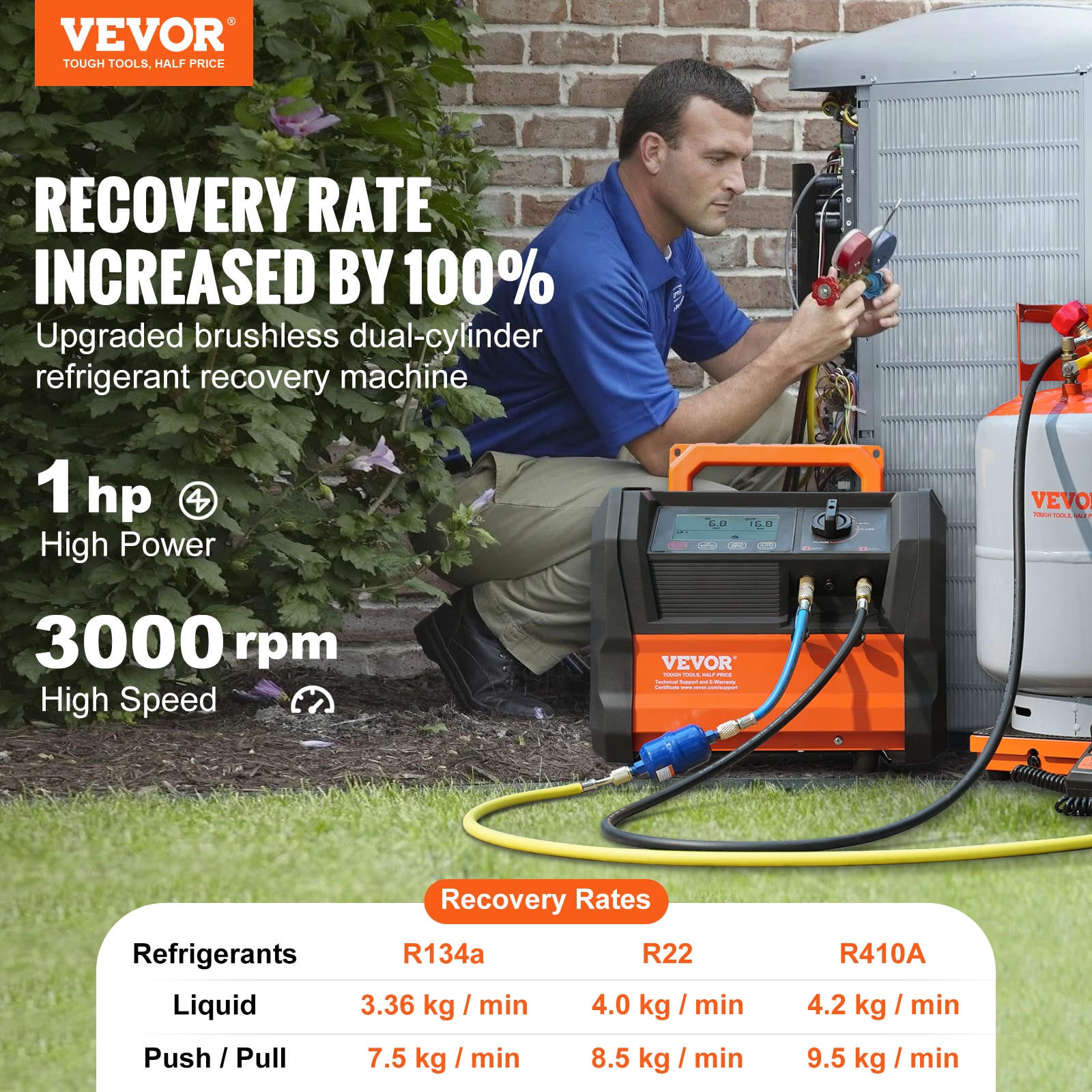 VEVOR LMHSJBXSWS1HPCE4IV1 Hydronic-Gas-Basebrd-Heat-Acces - View #3
