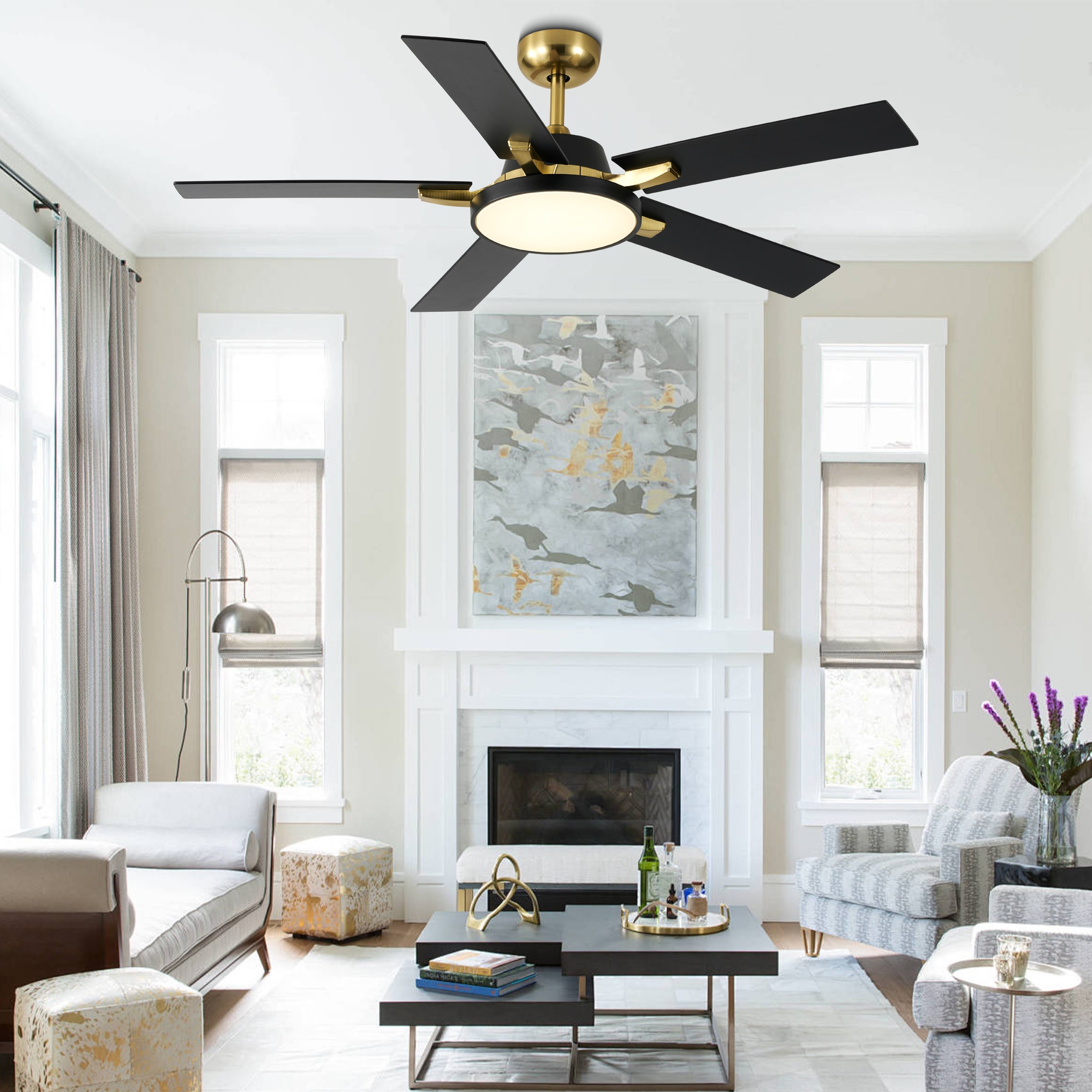 Oaks Decor BD5222HWJ Ceiling-Fans - View #2