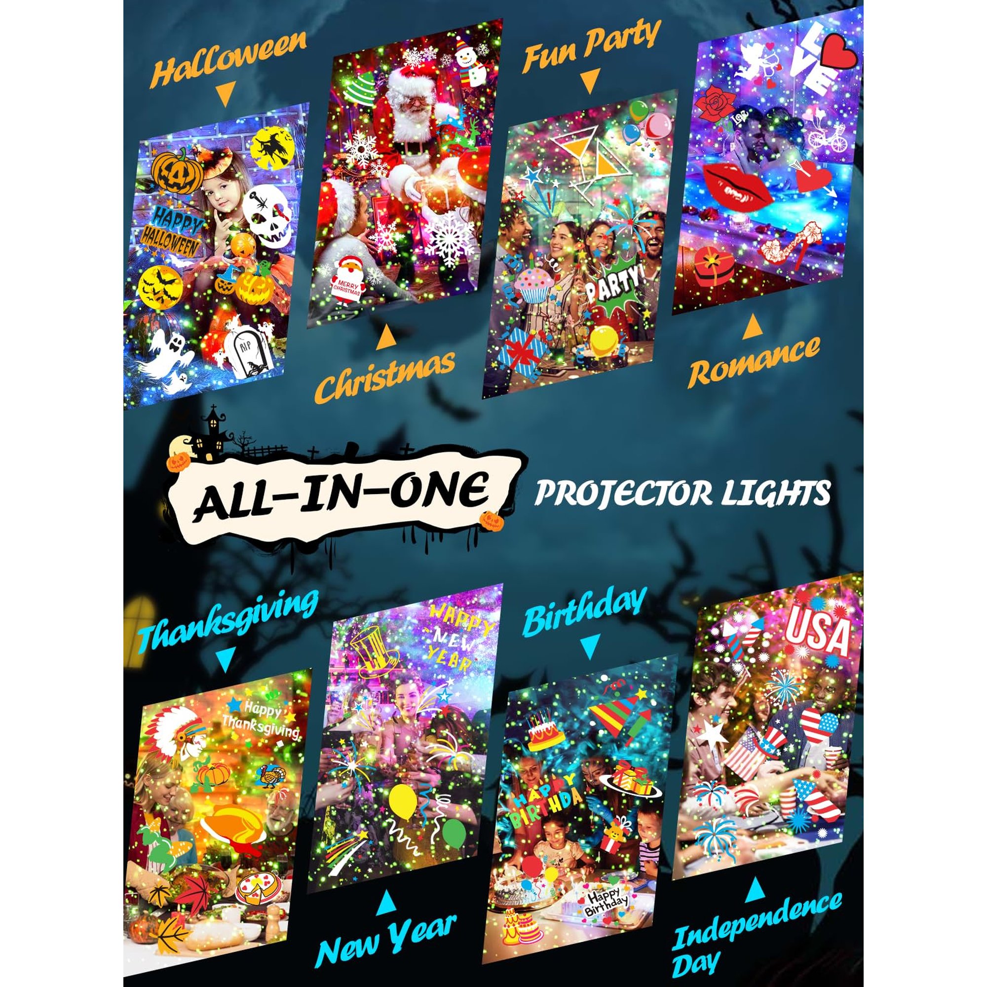 Numhew NHDREW532171 Christmas-Light-Show-Projectors - View #7