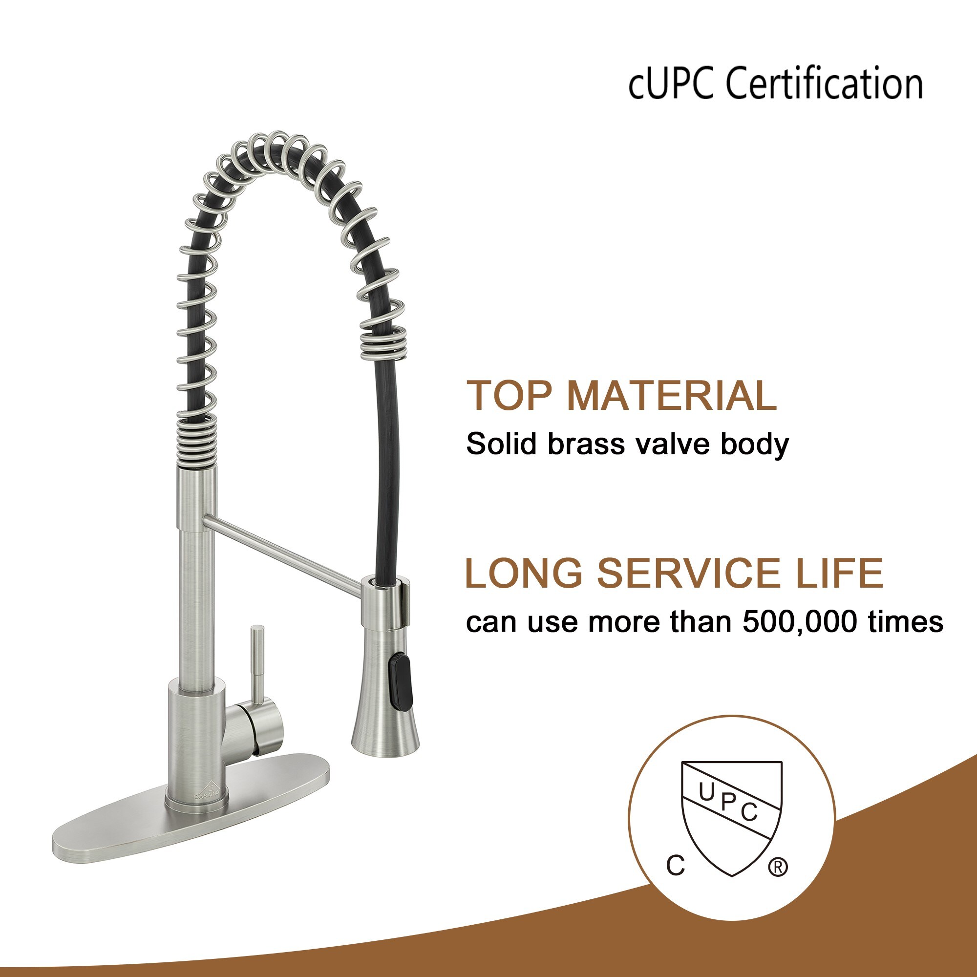 Mondawe OR-403NSF-DG Kitchen-Faucets - View #4