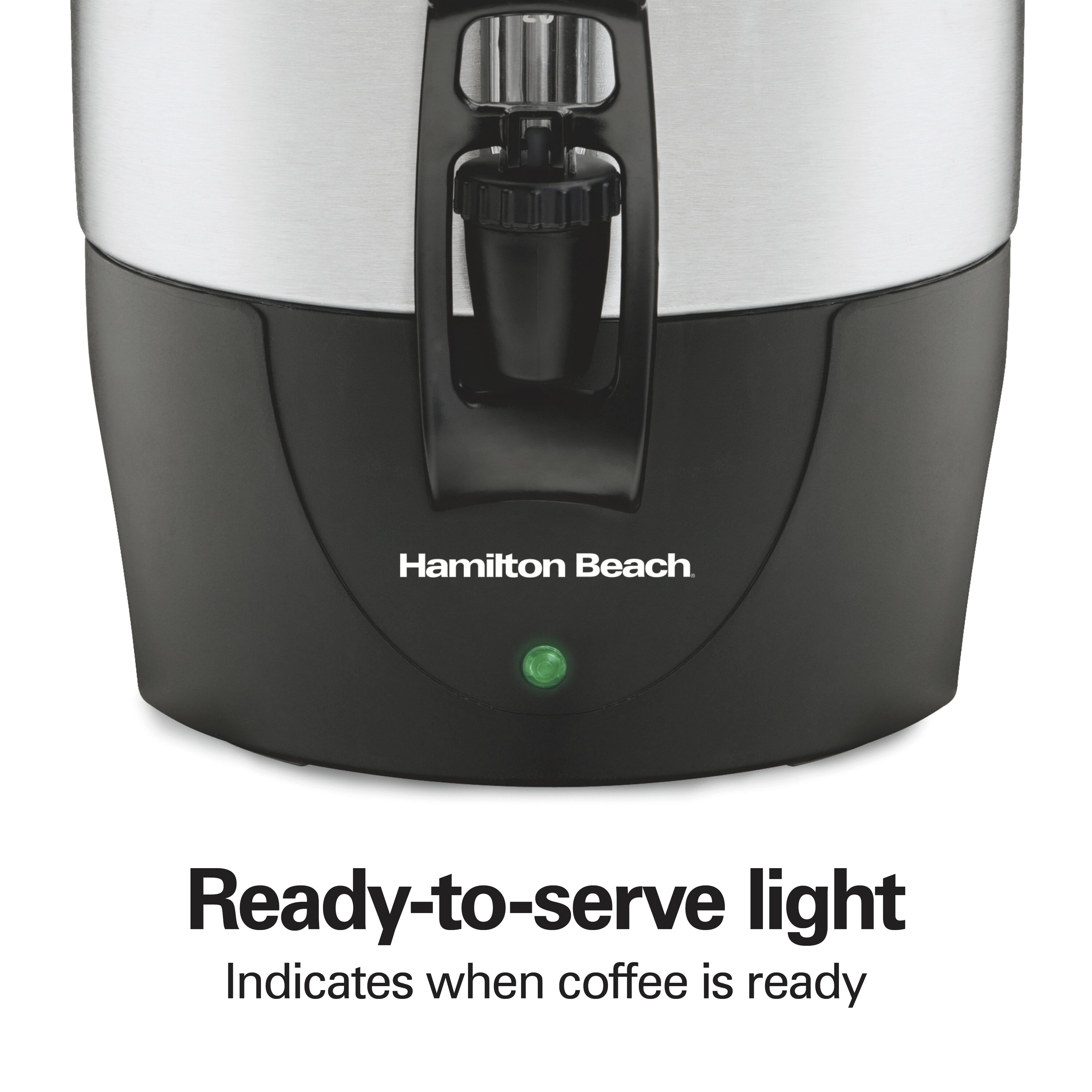 Hamilton Beach 40Cup Coffee Urn (Black) in the Coffee Makers