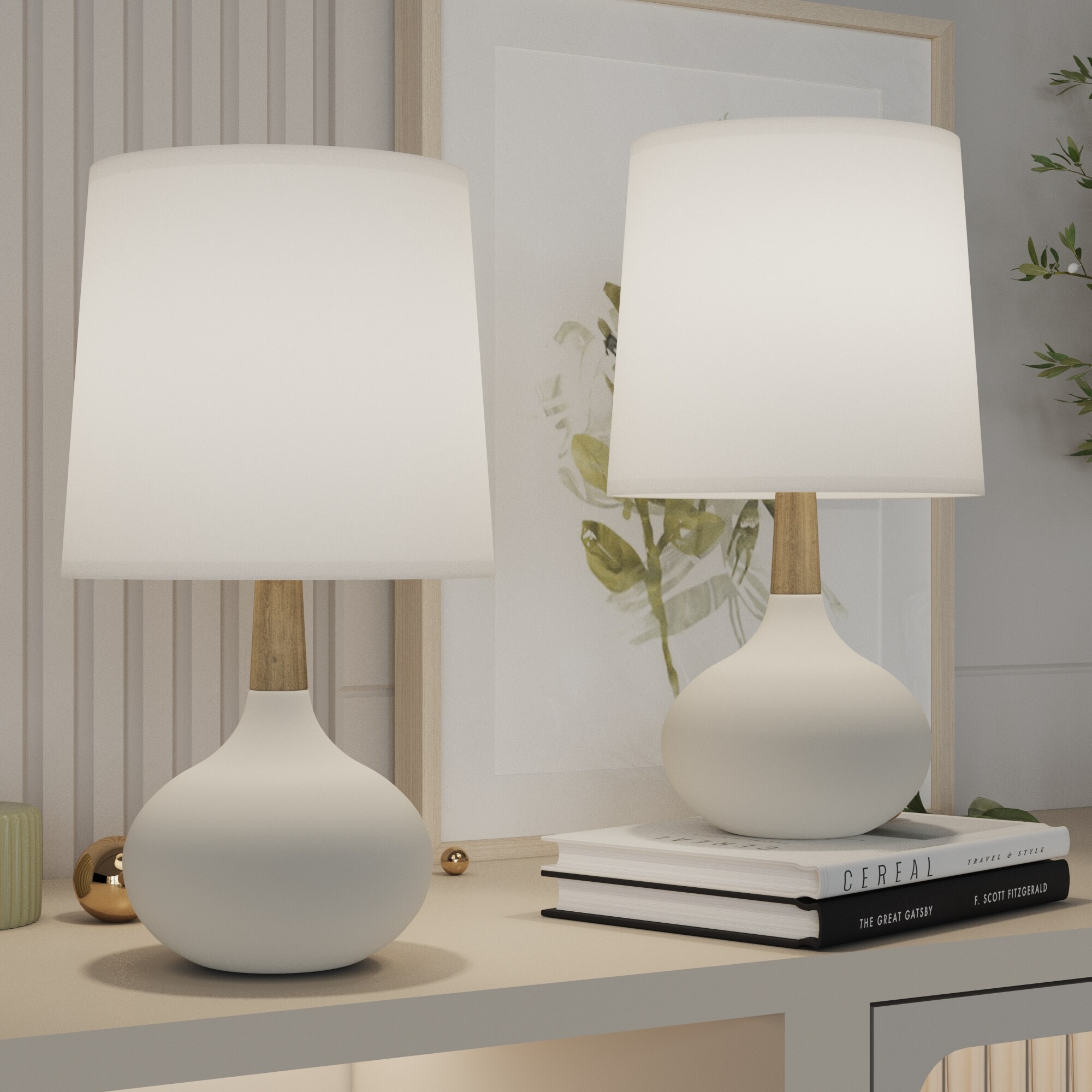 Maxax T185-WH Table-Lamps - View #4