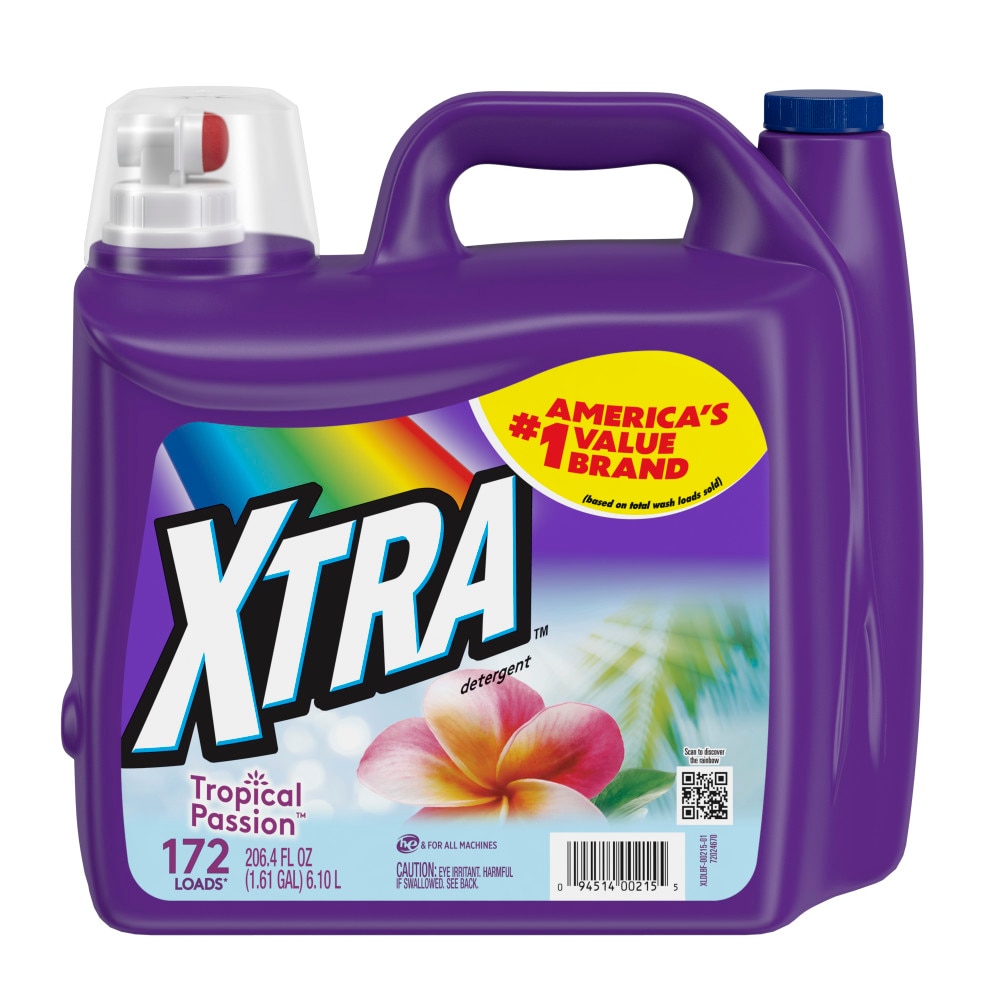 XTRA Tropical Passion HE Laundry Detergent (206.4-fl oz in the Laundry  Detergent department at