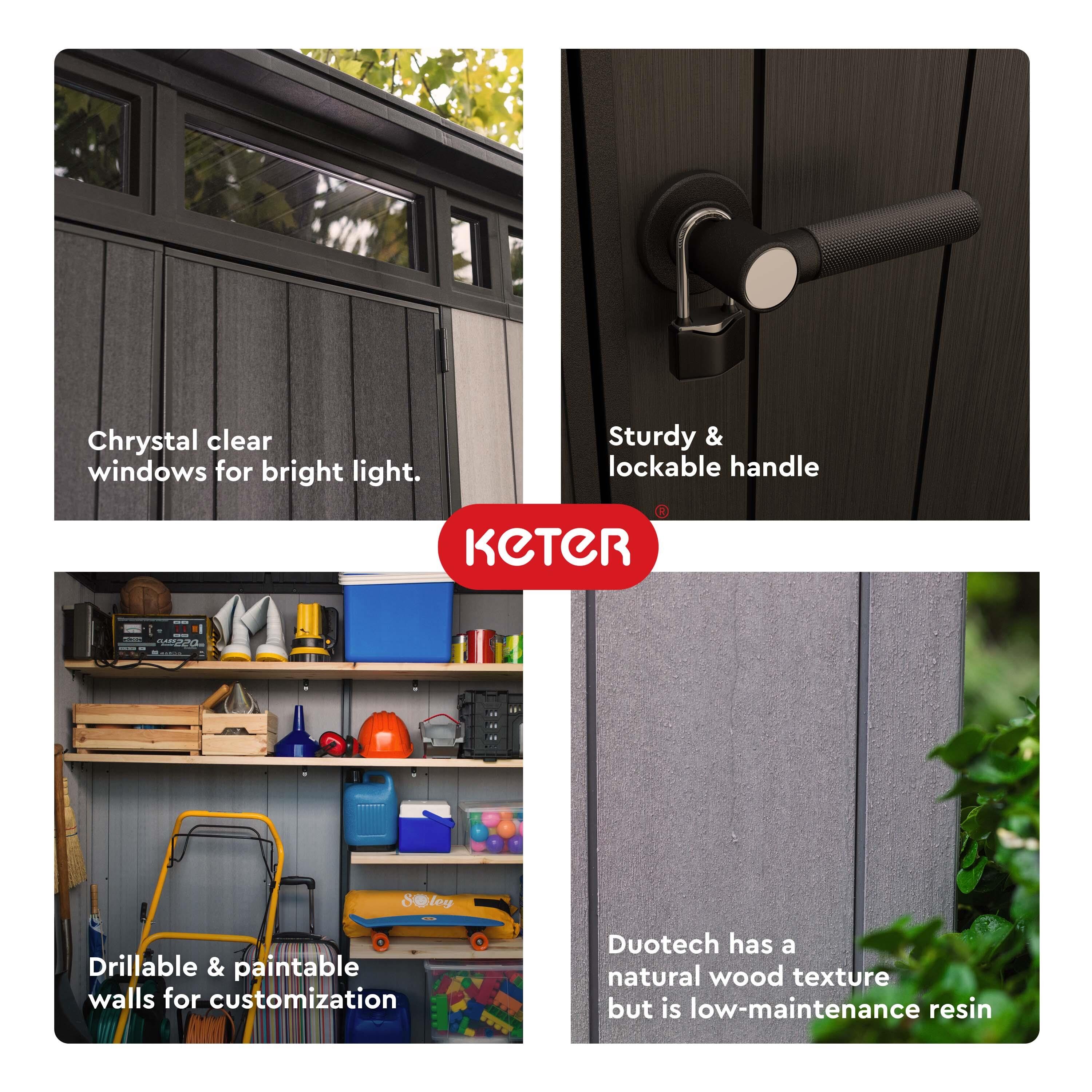 Keter 237082 Vinyl-Resin-Storage-Buildings - View #7