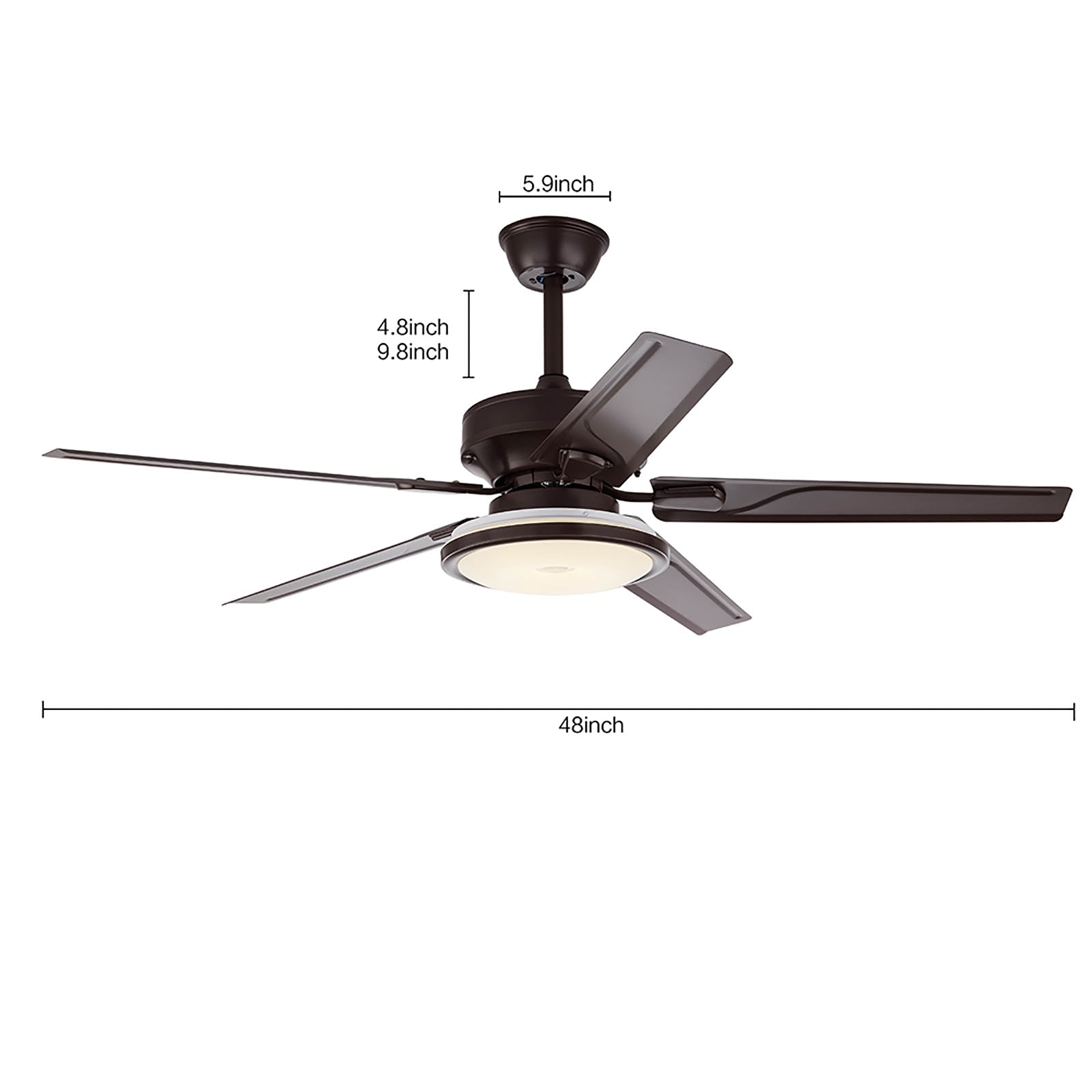 Oukaning HG-HCXLST-3362-US Ceiling-Fans - View #5