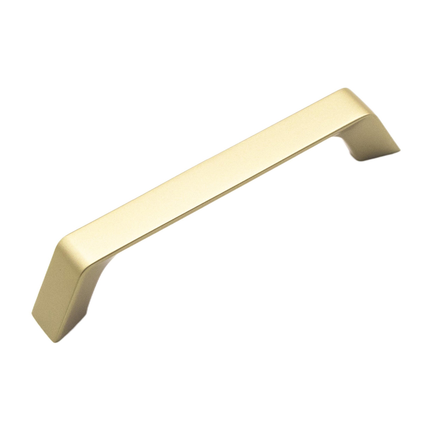 Hickory Hardware Heritage Designs Prism 5-1/16-in , 128mm Center to Center Brushed Golden Brass Arch Handle Drawer Pull 10 -Pack #R080333BBX-10G
