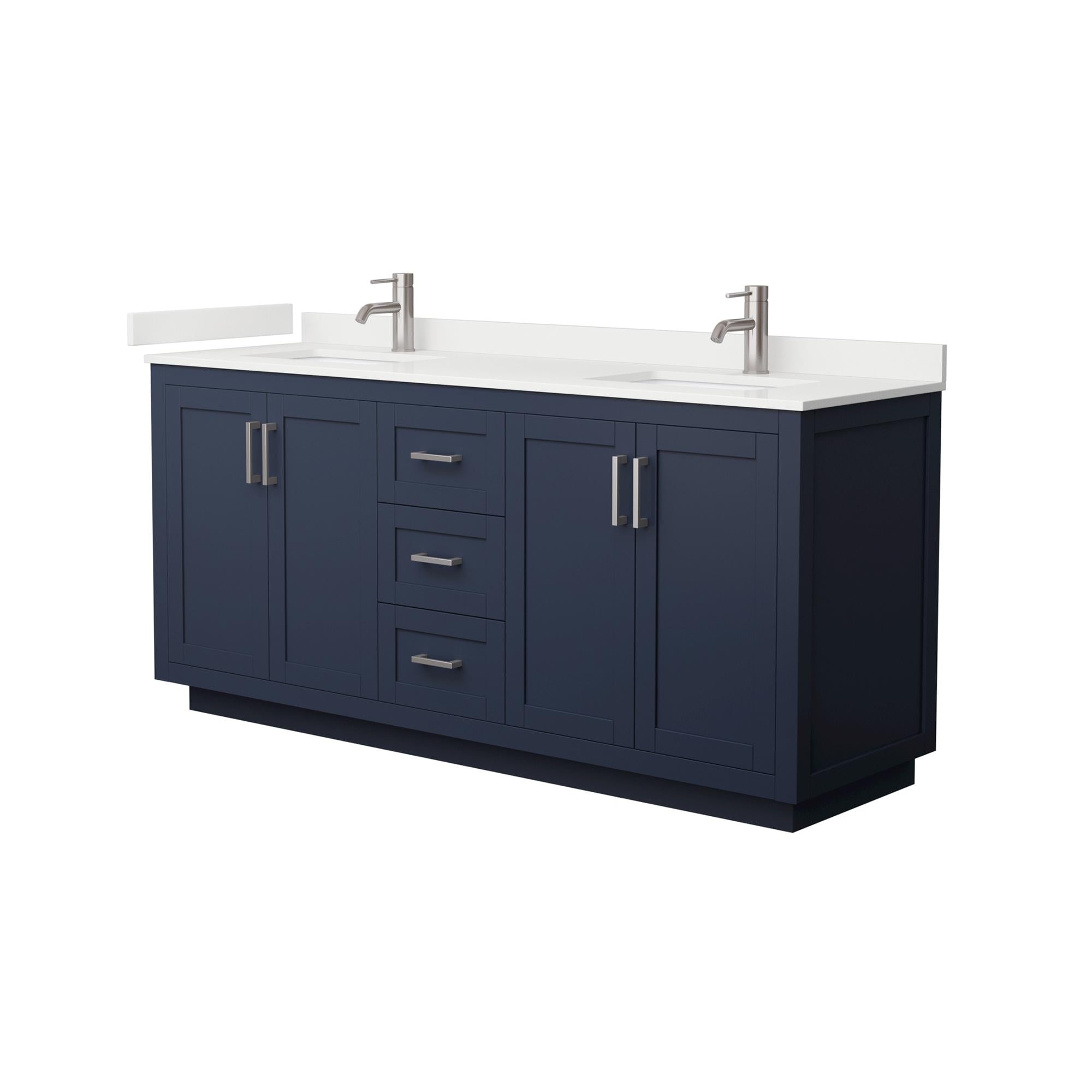 Wyndham Collection WCF292972DBNWQUNSMXX Bath-Vanity-Combo - View #2