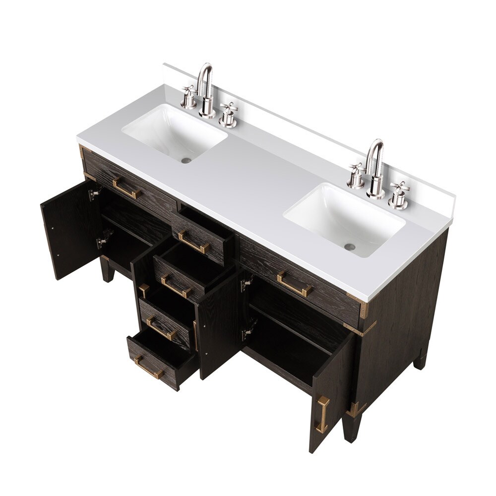 Lexora LVW60DK201 Bath-Vanity-Combo - View #5