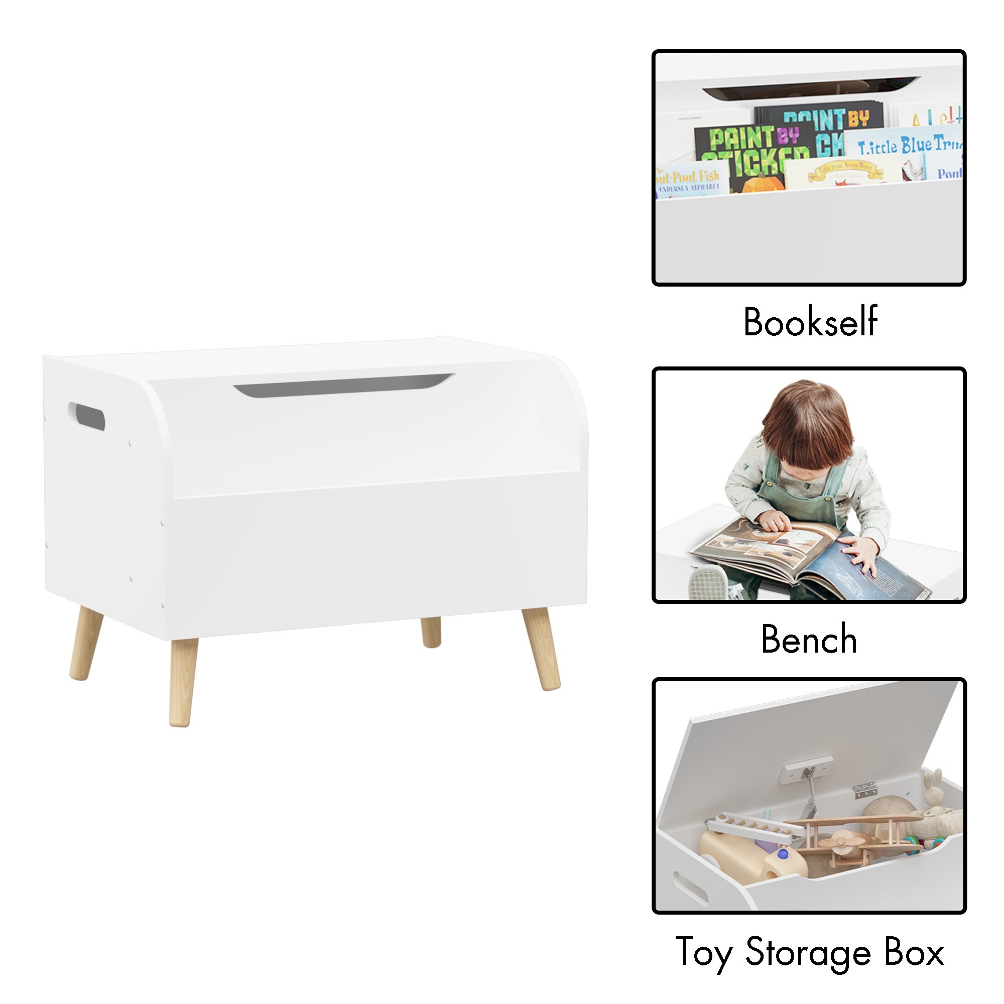 ToolCat LDSG-105-WS Kids-Bookcases - View #4