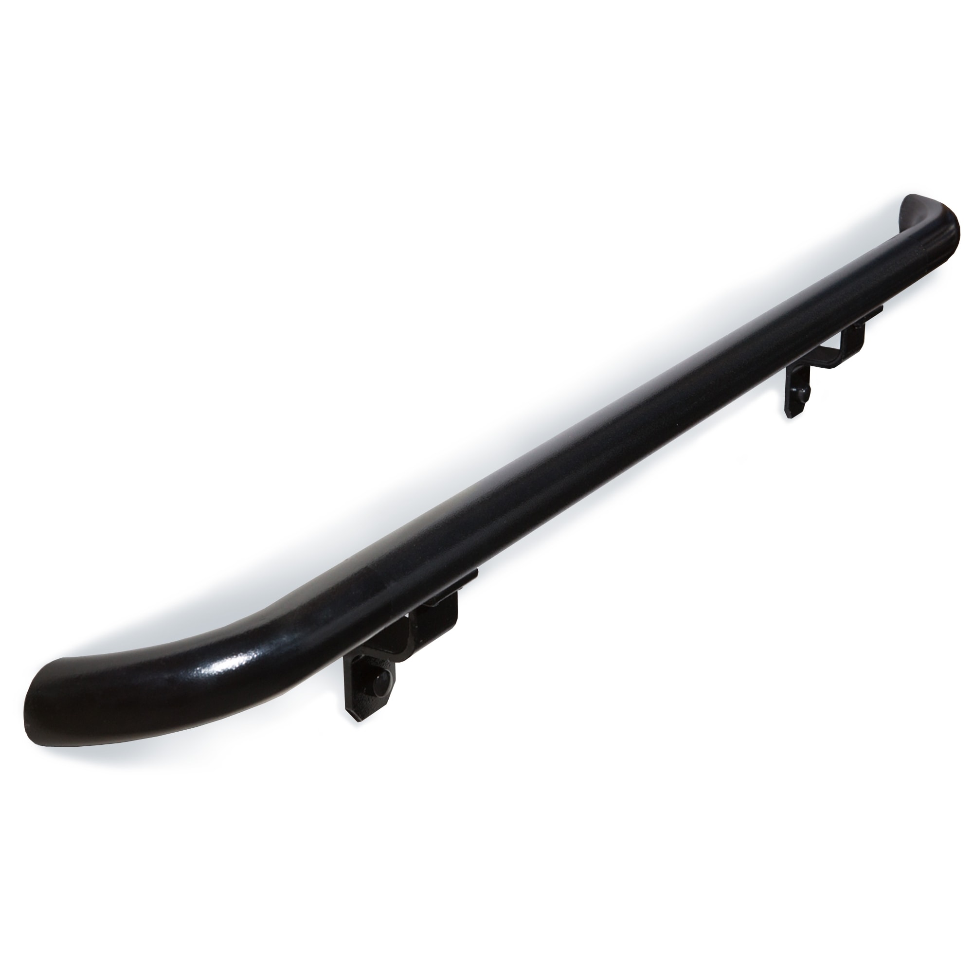 Wolf Handrail WHA3KWR-HB 1.9-Inches x 36-Inches Hammered Black Painted Aluminum Handrail