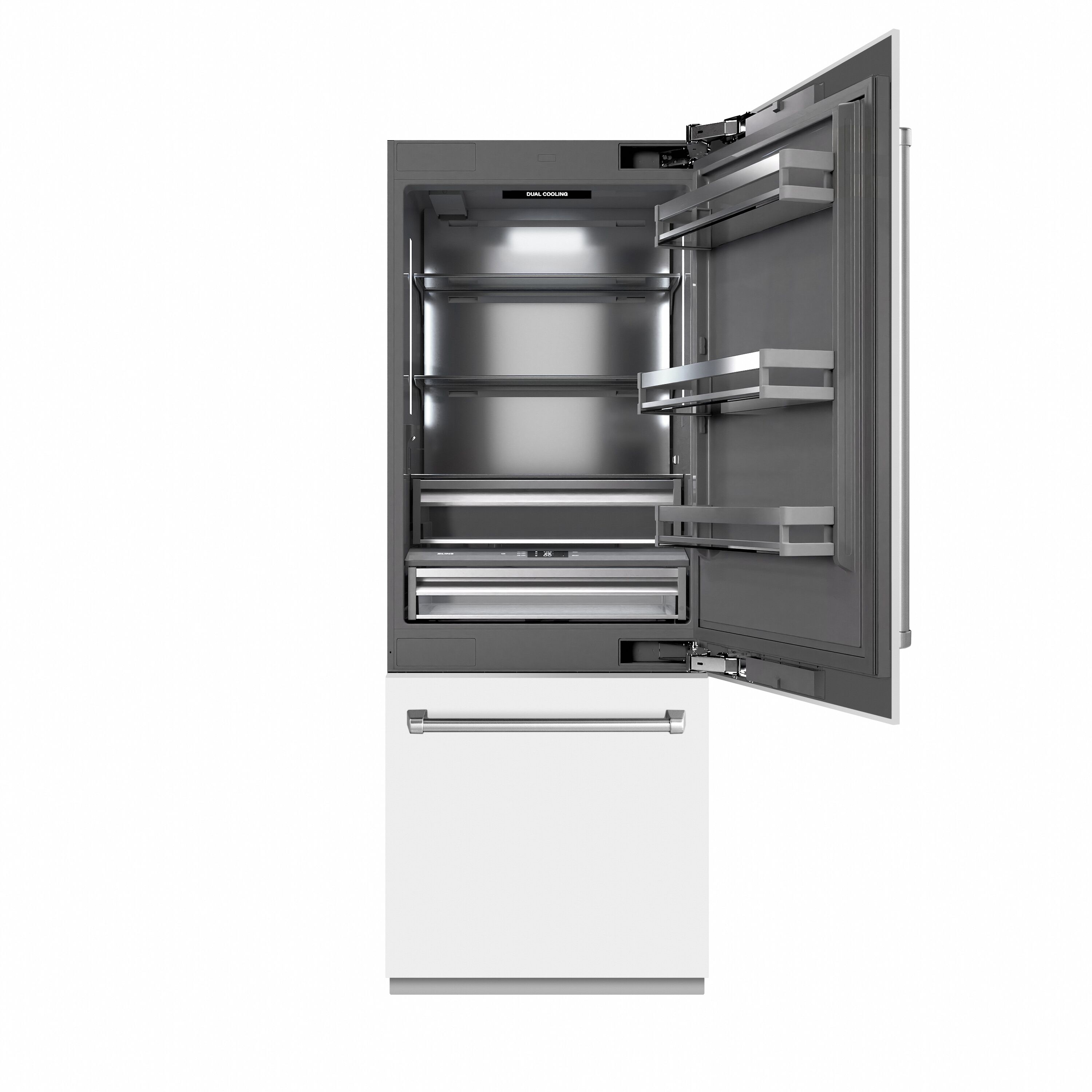 ZLINE KITCHEN & BATH GRBIV-WM-30 Bottom-Freezer-Refrigerators - View #2
