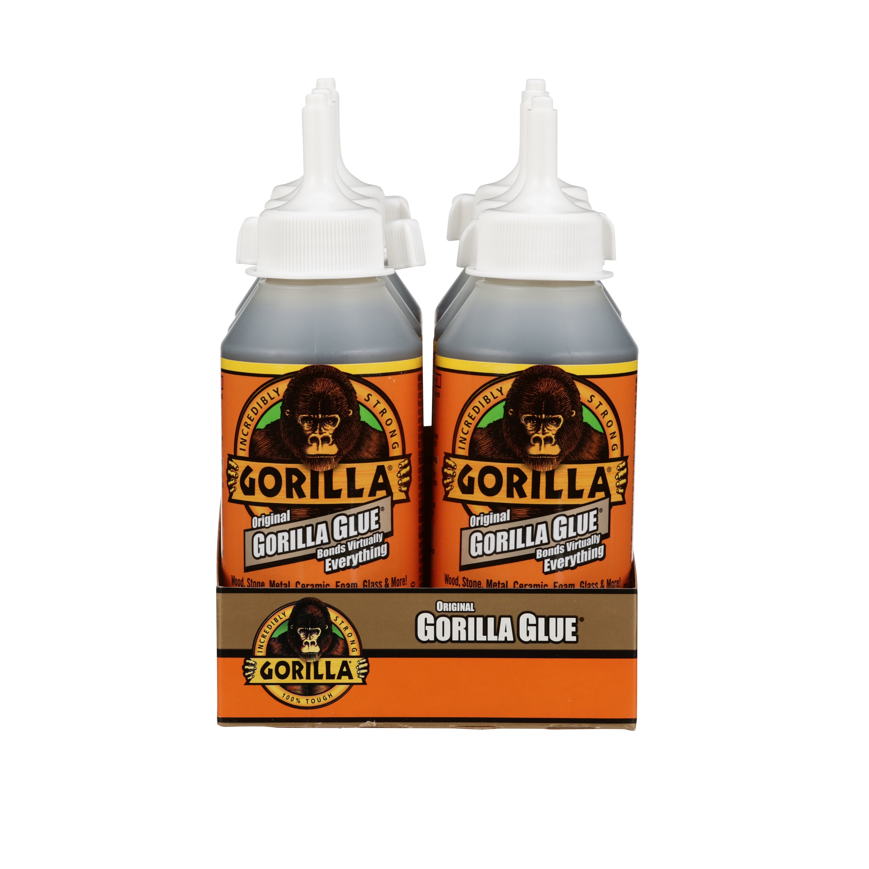 Gorilla Glue Original 4 -Pack 18 -fl oz Liquid All purpose Multipurpose Adhesive #50018S