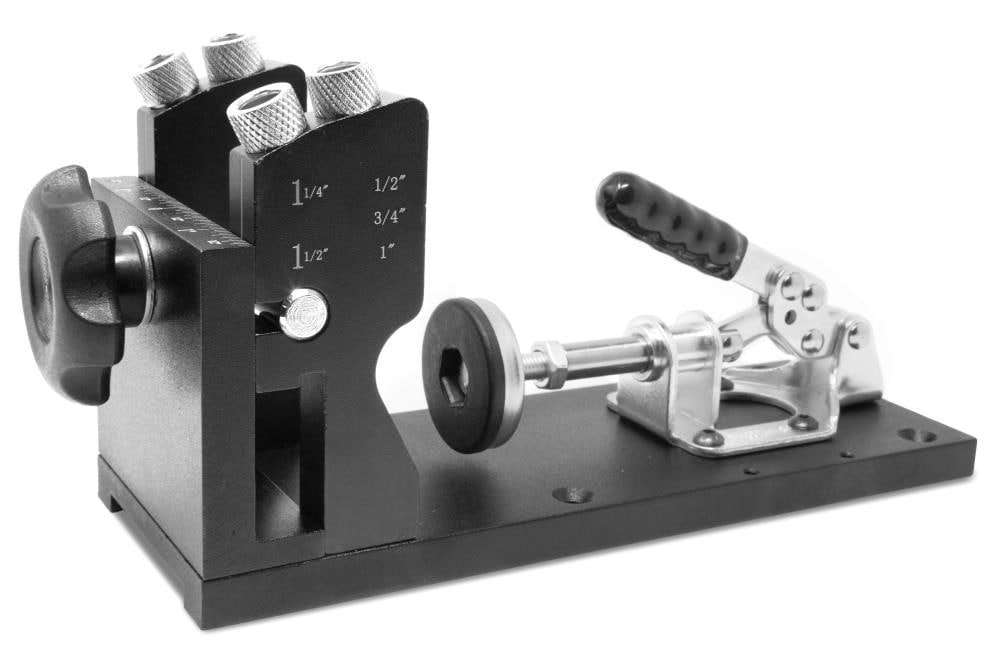 1 Set Mini Pocket Hole Jig Kit Drill Bit Woodworking Joint Tools Set w/ Step 