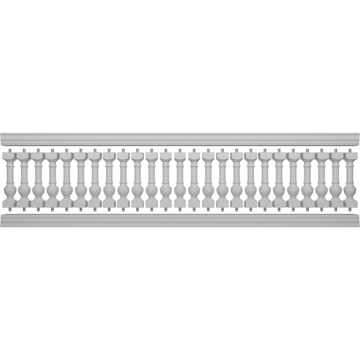 Ekena Millwork BALK38X156YOG railings - View #5