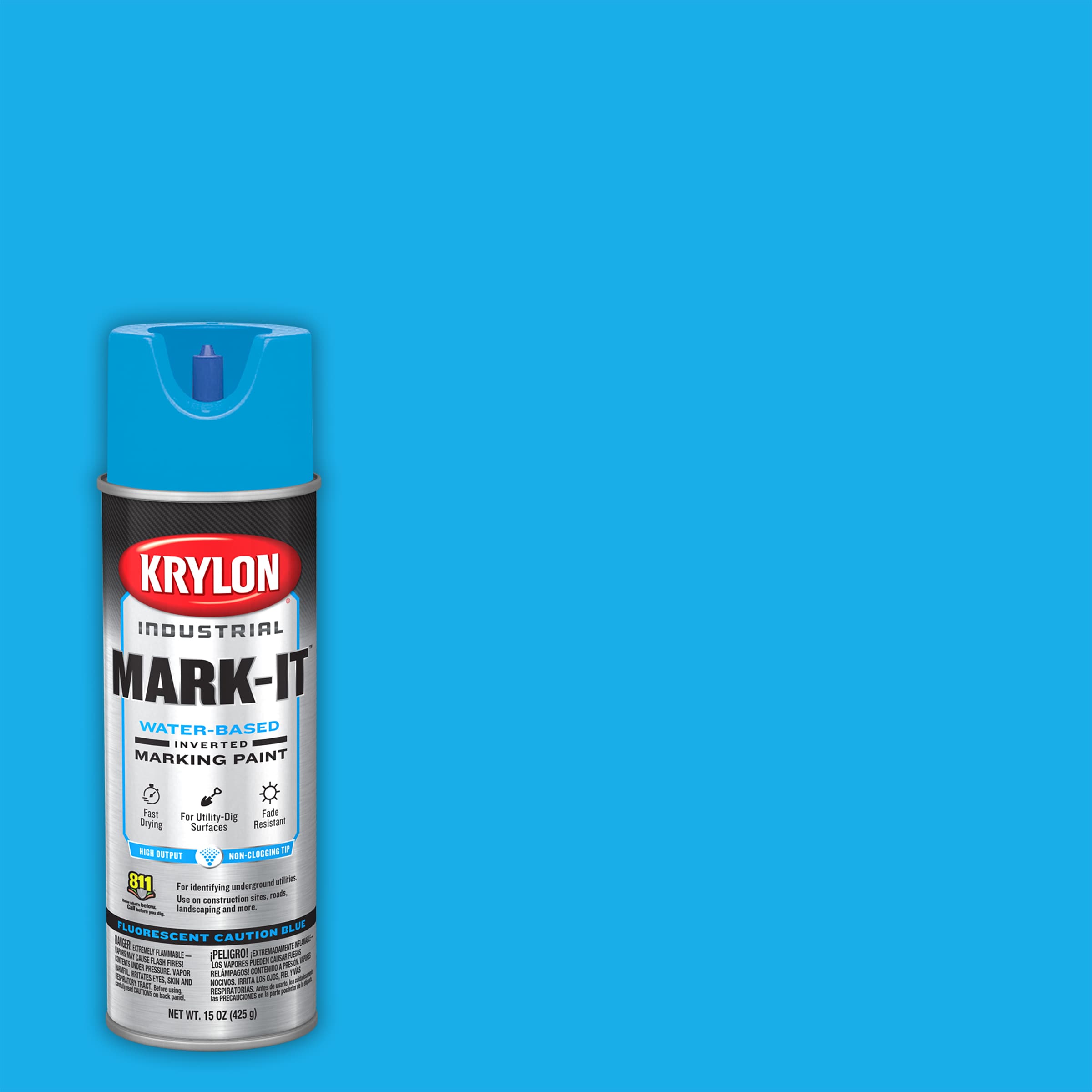Neon Blue Spray Paint Fluorescent 200ml – Sprayster