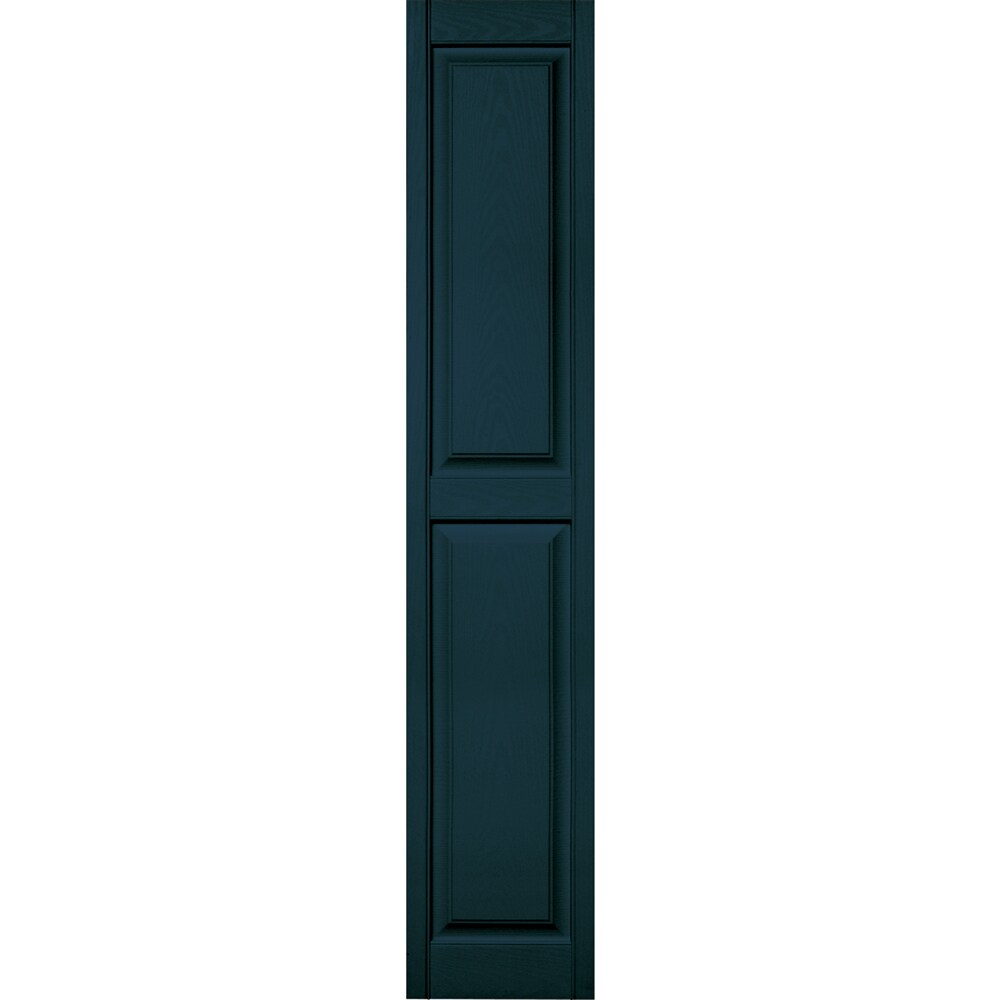 Vantage V4711480166 14.875-in W x 80.375-in H Indigo Blue Raised panel Exterior Shutters ( 1 -Pack )