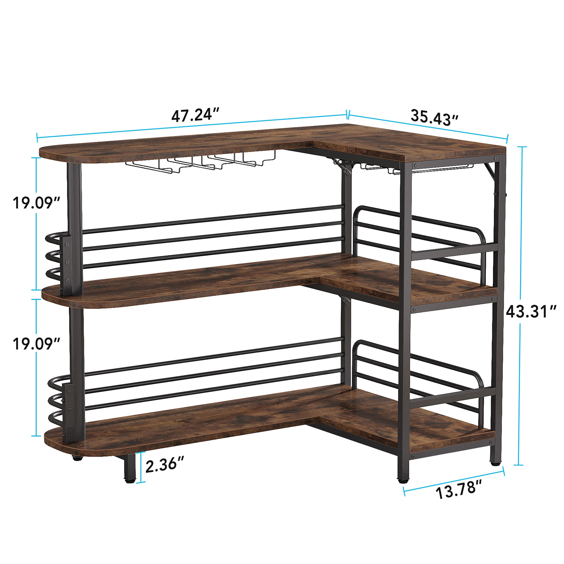 Tribesigns HOGA-C0555 Wine-Racks - View #6