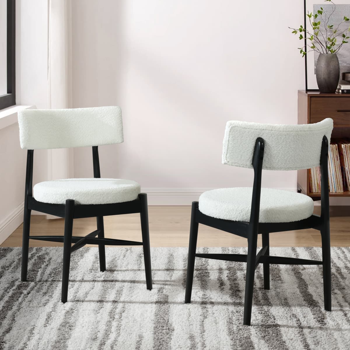 Maison Boucle SHAUN-CHAIR-BEIGE2 Dining-Chairs - View #4