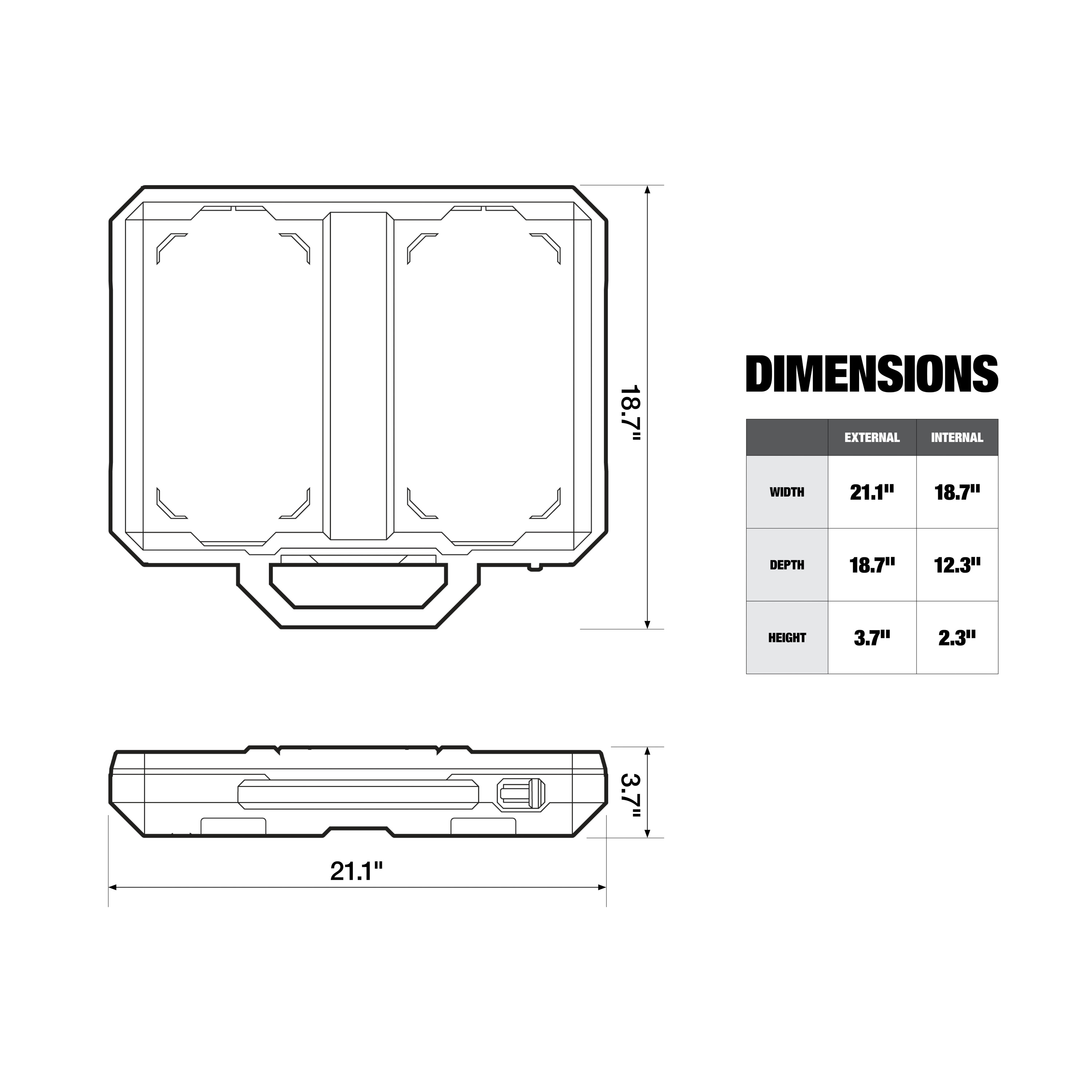 TOUGHBUILT TB-B1-O-10 Part-Trays - View #9