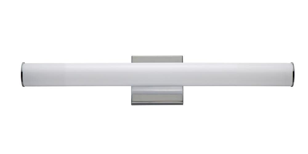 Maxim Lighting 52102PC Rail 24-in 1 -Light Polished Chrome Integrated LED Modern/contemporary Vanity light bar