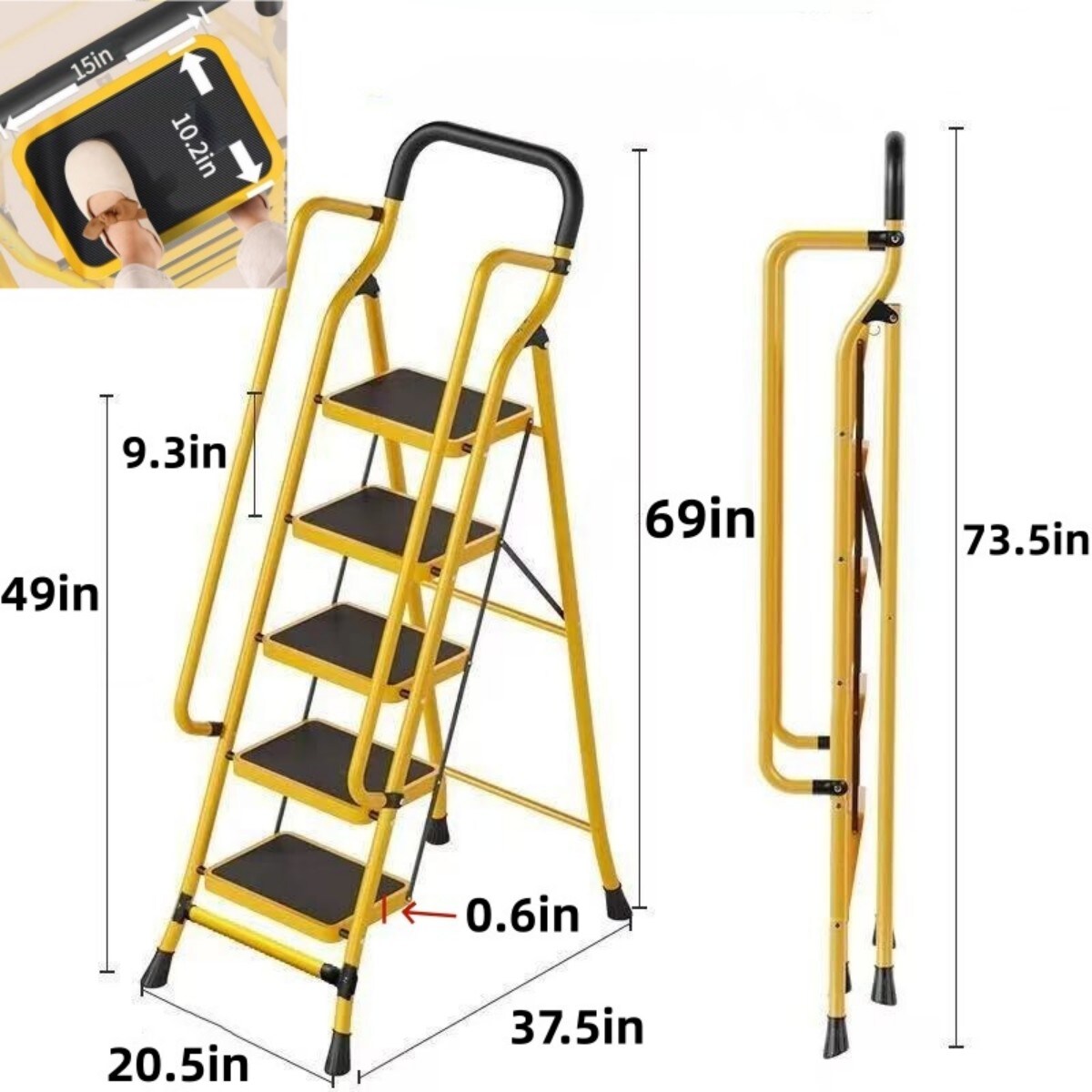 Dexmalle W5175P480584 Step-Ladders - View #3
