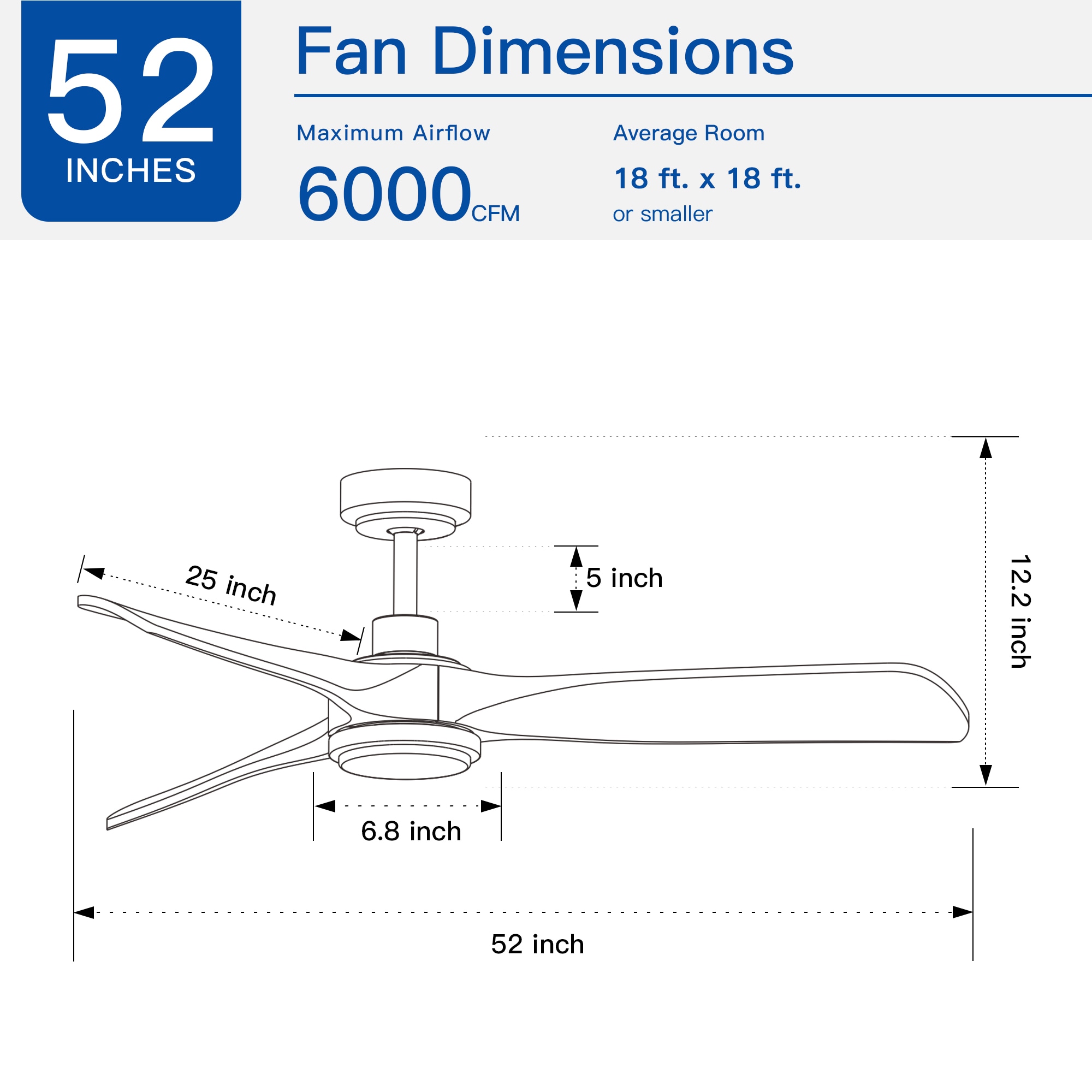 YUHAO LSDC1149BKM52 Ceiling-Fans - View #10