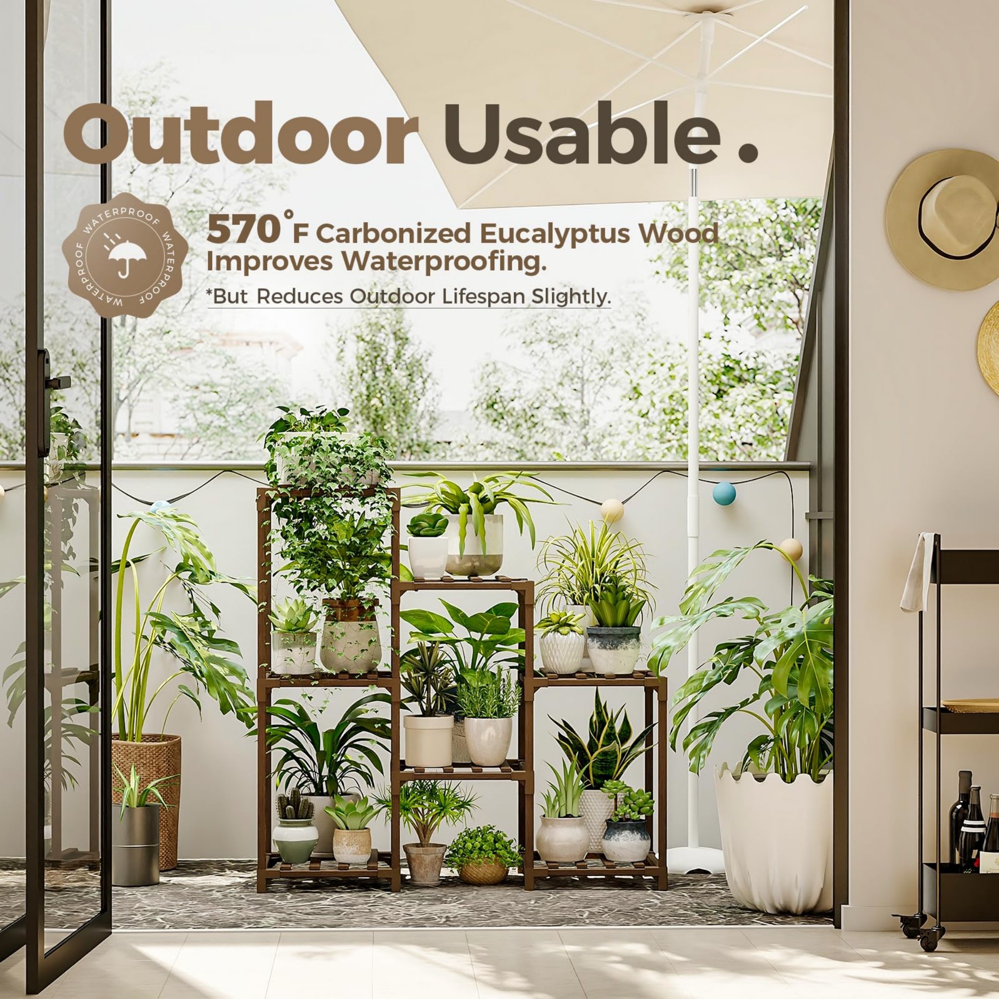 Numhew NHDREW41459 Plant-Stand - View #3