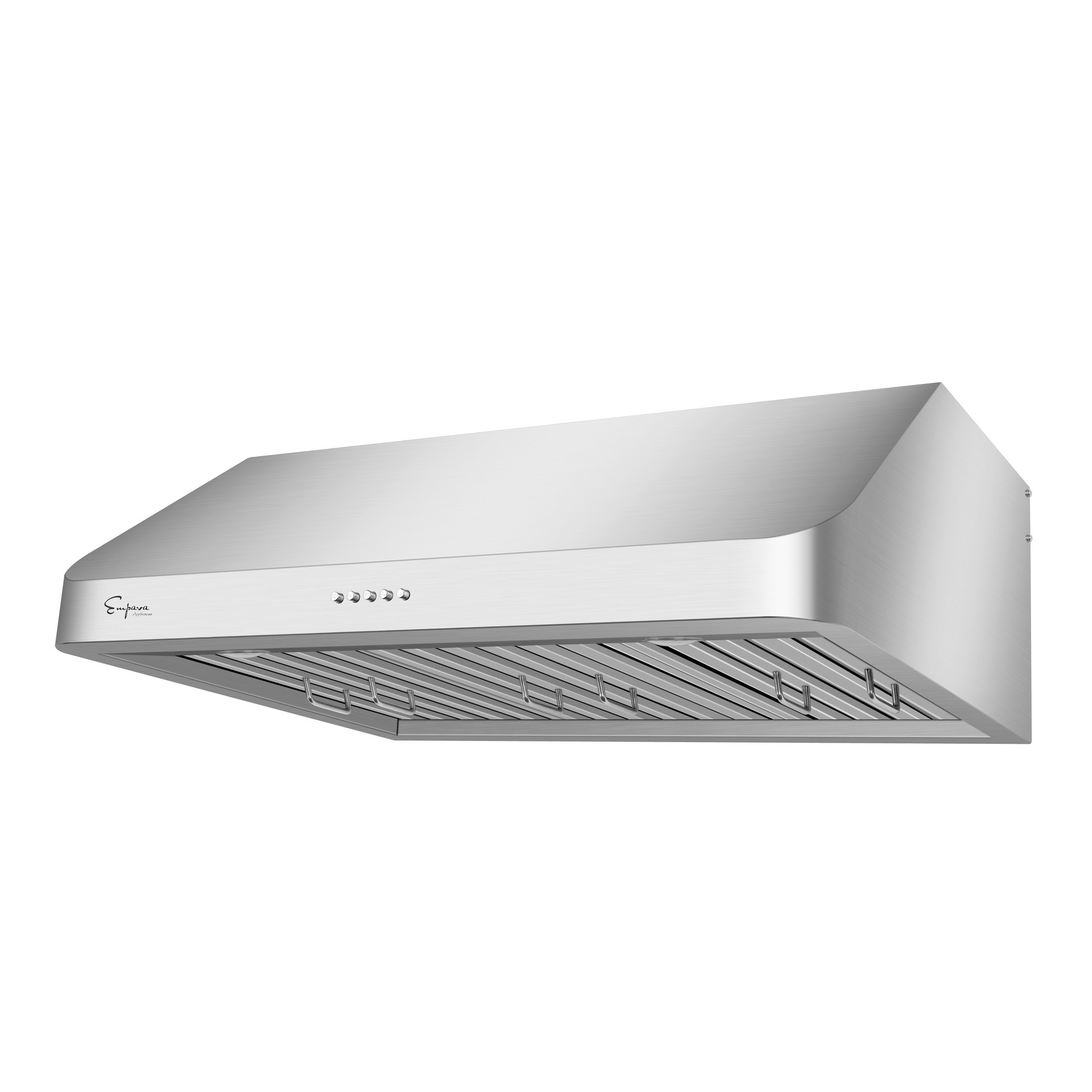 EVERKITCH 30 Inch Under Cabinet Range Hood Kitchen Vent Hood,Built in Range  Hood for Ducted in Stainless Steel, with Permanent Stainless Steel Filters