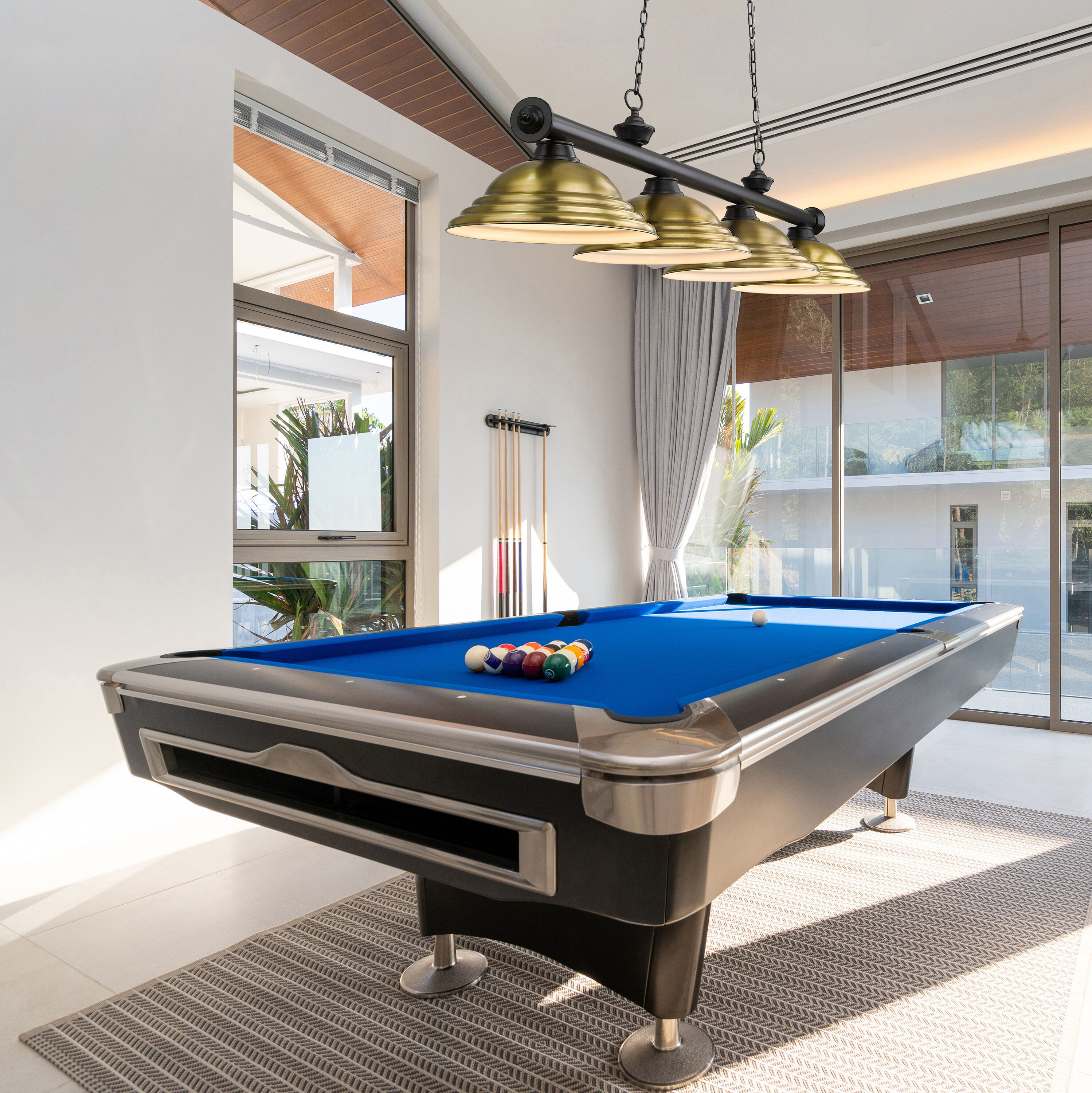 Z-Lite 2306-4MB-SRB Pool-Table-Lighting - View #6