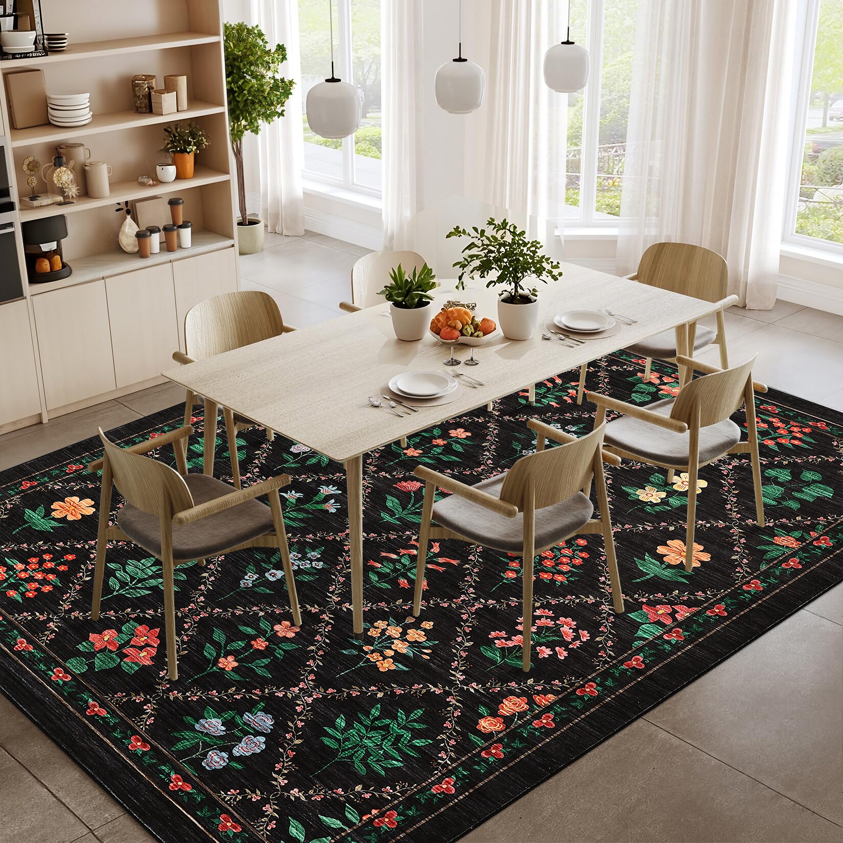 Qeetex SUNNY-PHK-34SHRPRF rugs - View #4