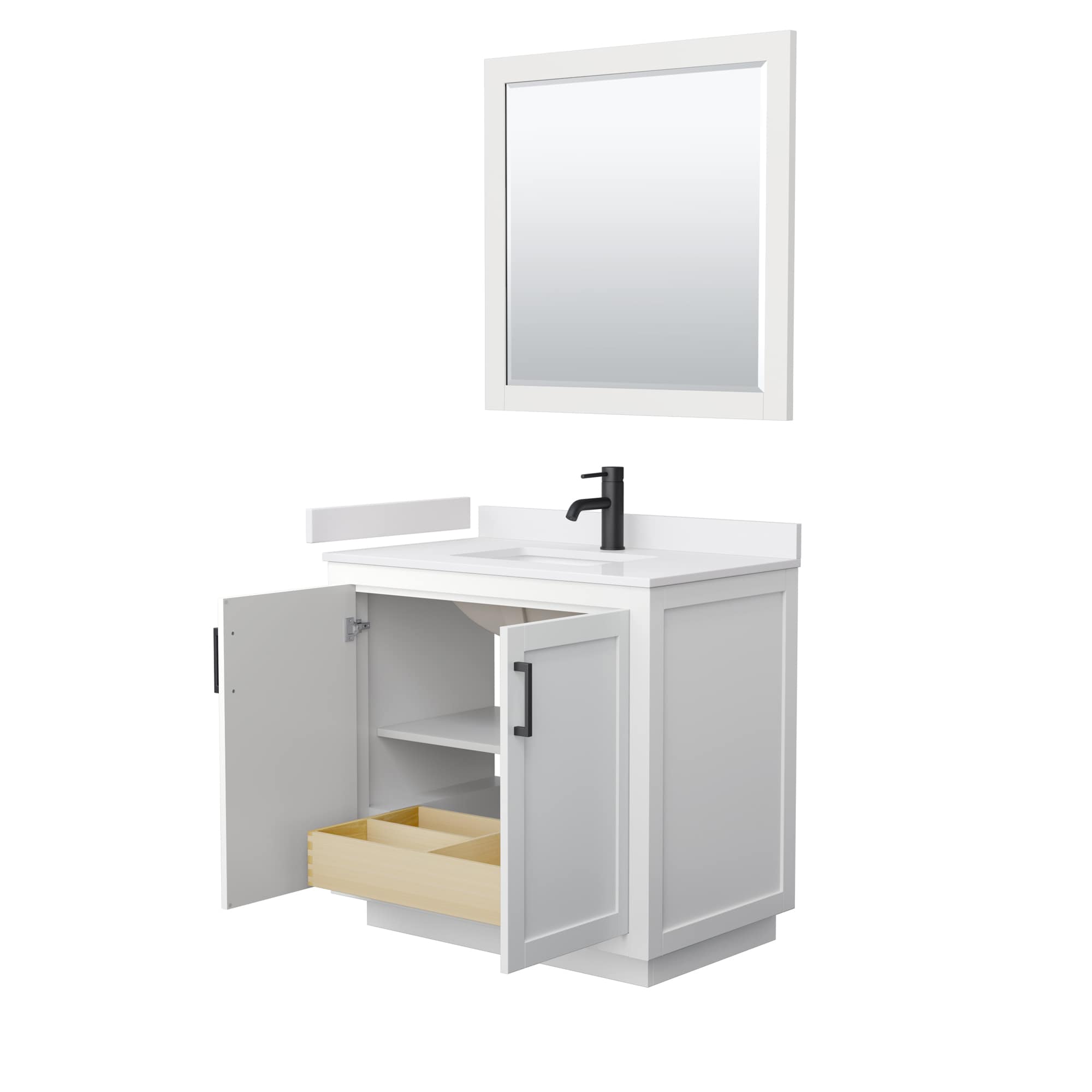 Wyndham Collection WCF292936SWBWCUNSM34 Bath-Vanity-Combo - View #3