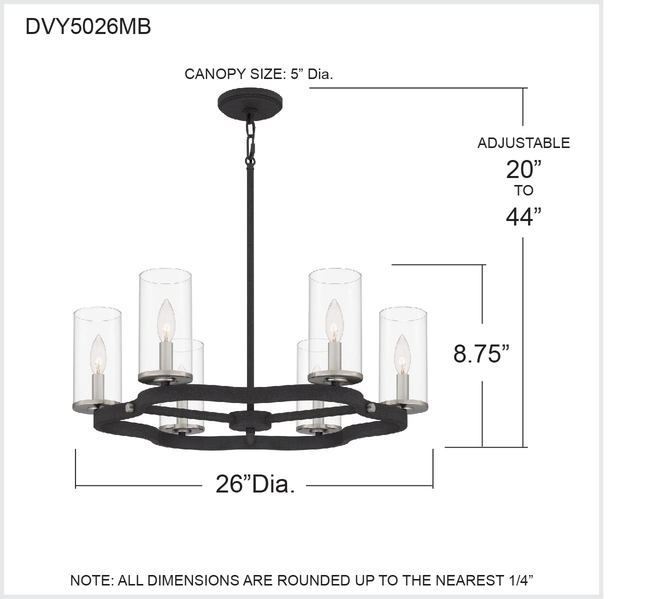 Quoizel DVY5026MB b090015 - View #9