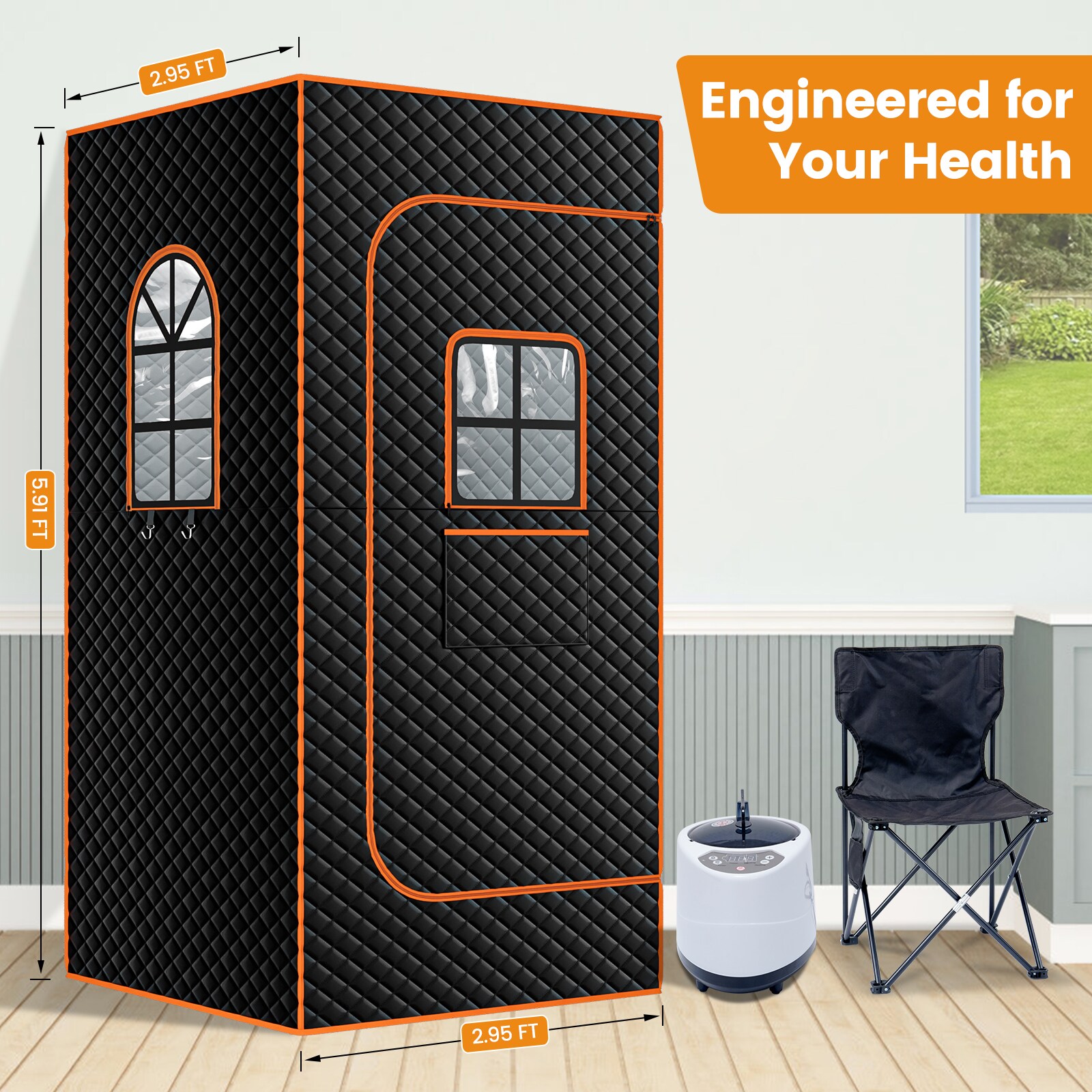 DOCRED SNF-S2WOG000-A1-LS02 Indoor-Saunas - View #5