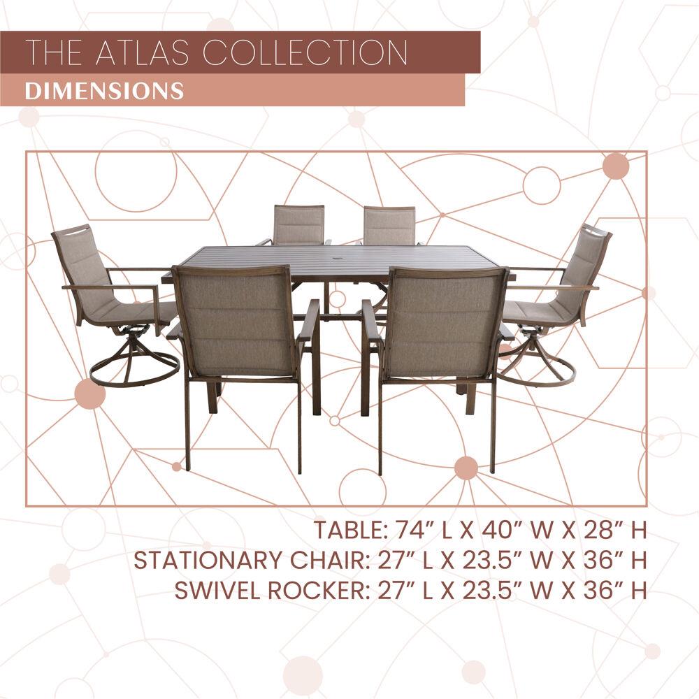 Crest ridge 7pc online dining set