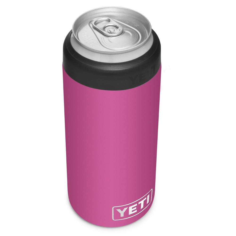 Details about   YETI Rambler 12 oz Colster Slim Can Insulator Ice Pink NEW