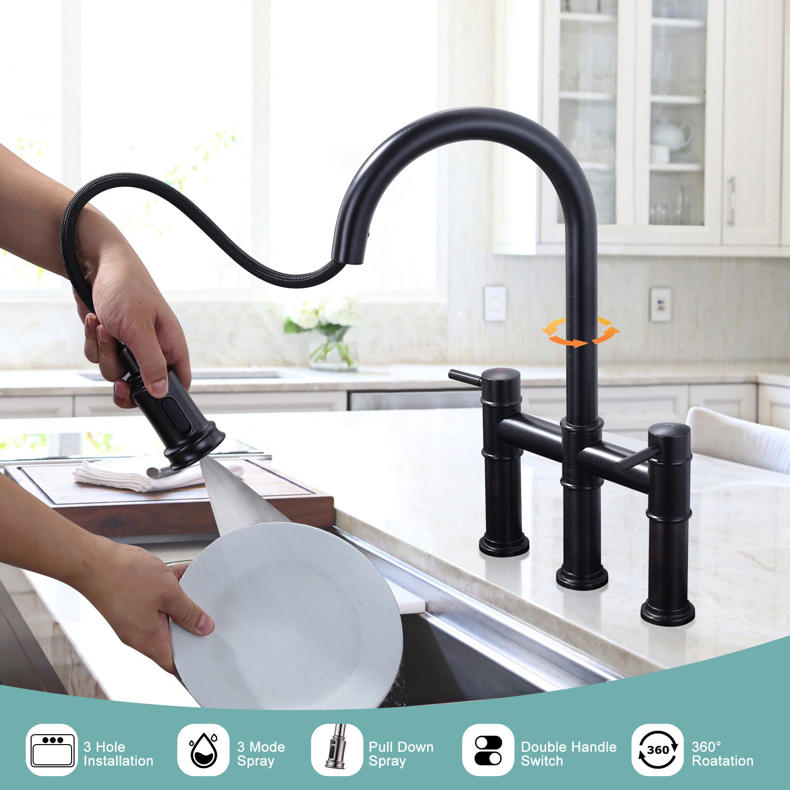 WOWOW 2314700RB Kitchen-Faucets - View #3