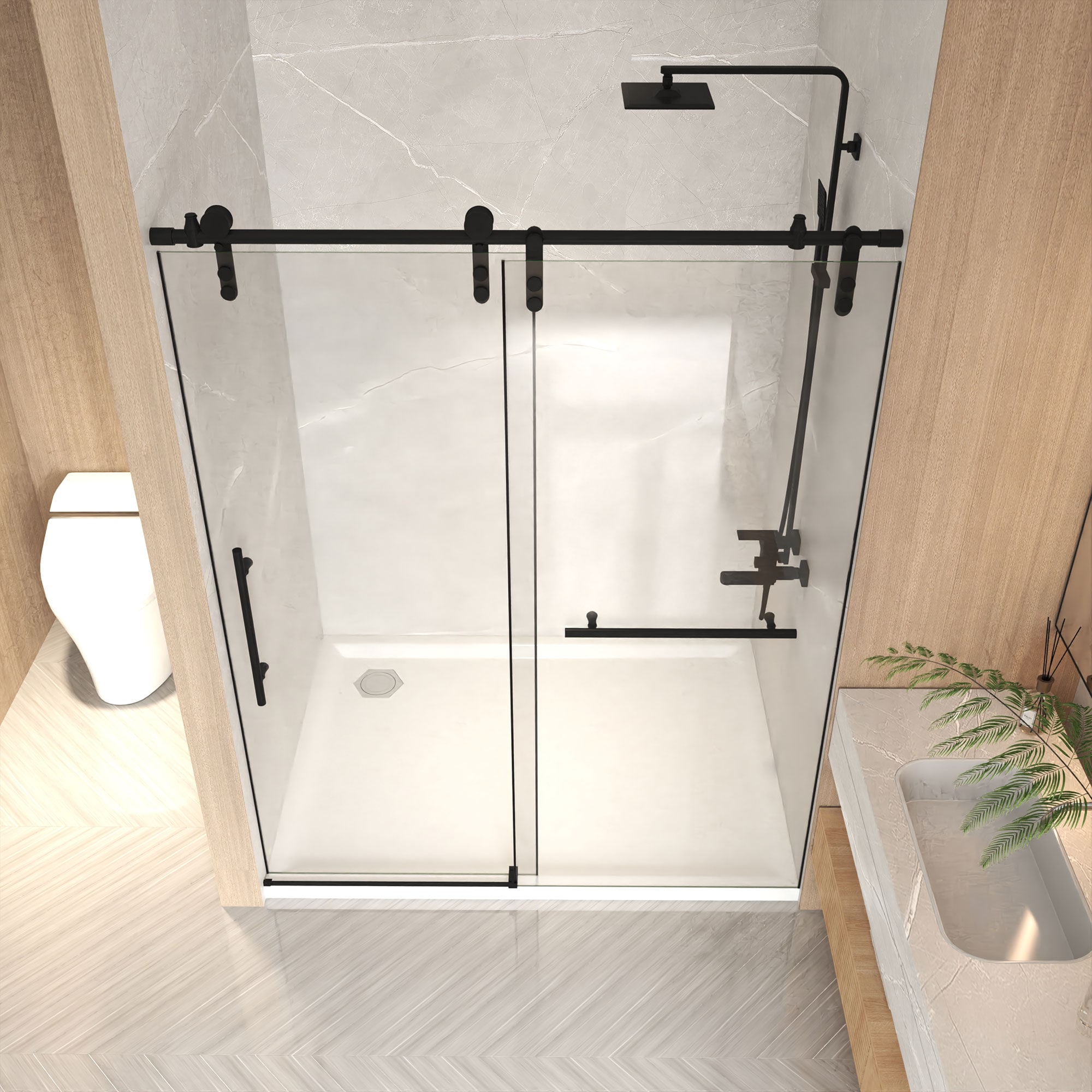 LIVIZA G1BW5472MB-05 Shower-Doors - View #3