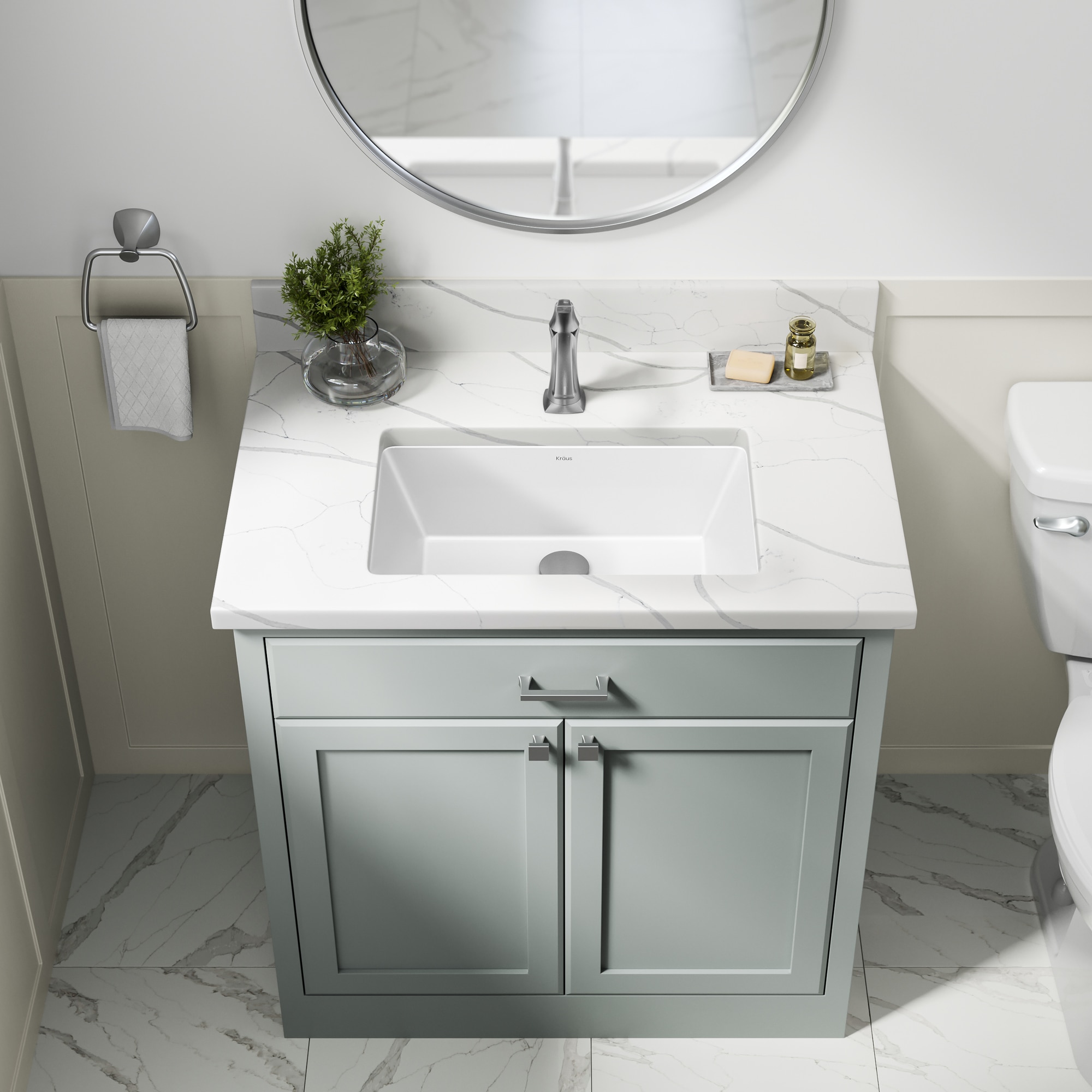 Kraus KCU-242 Bath-Sink - View #12