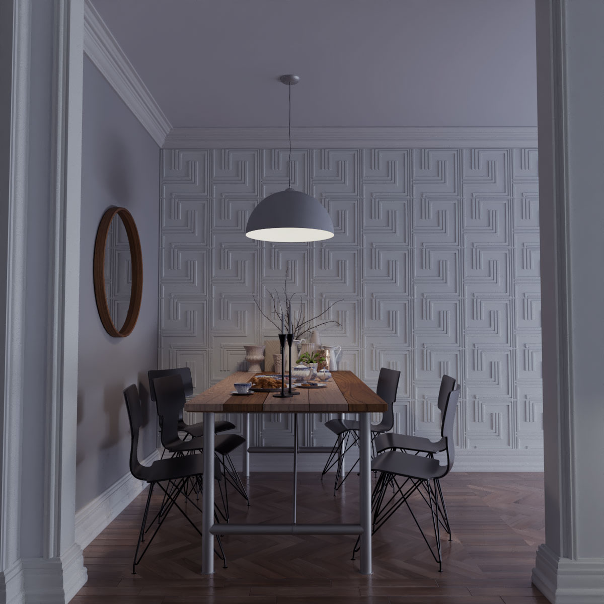 Ekena Millwork WP20X20GMWH-CASE-20 Wall-Panels - View #11