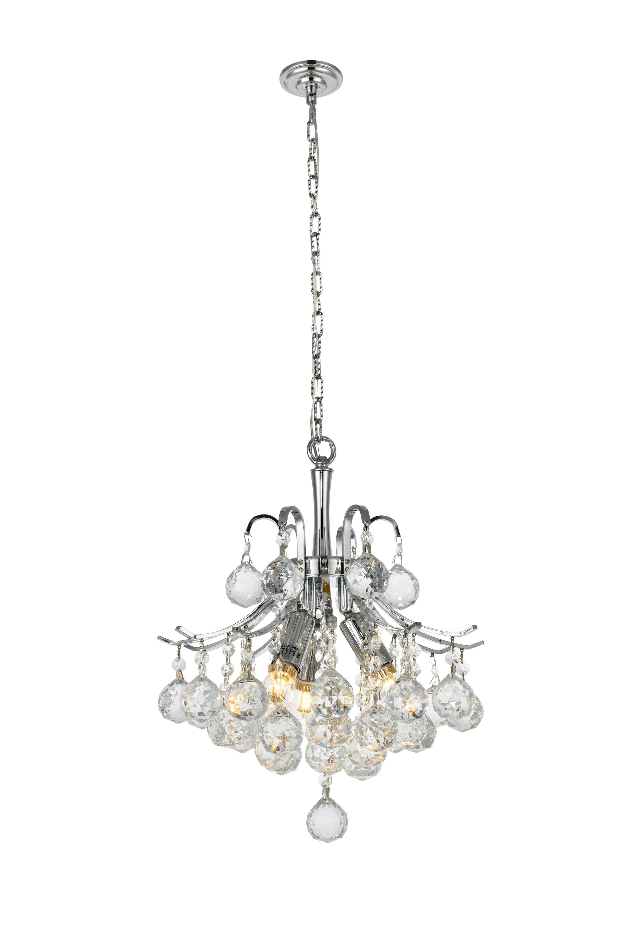 Elegant Decor HFV24000D12CRC Pendant-Lights - View #2
