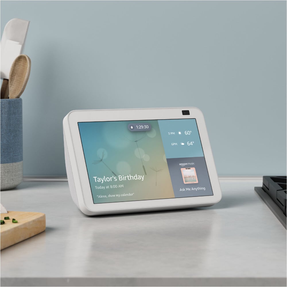 Echo Show 8, 2nd Gen, 2021 release, HD smart display with Alexa and  13MP