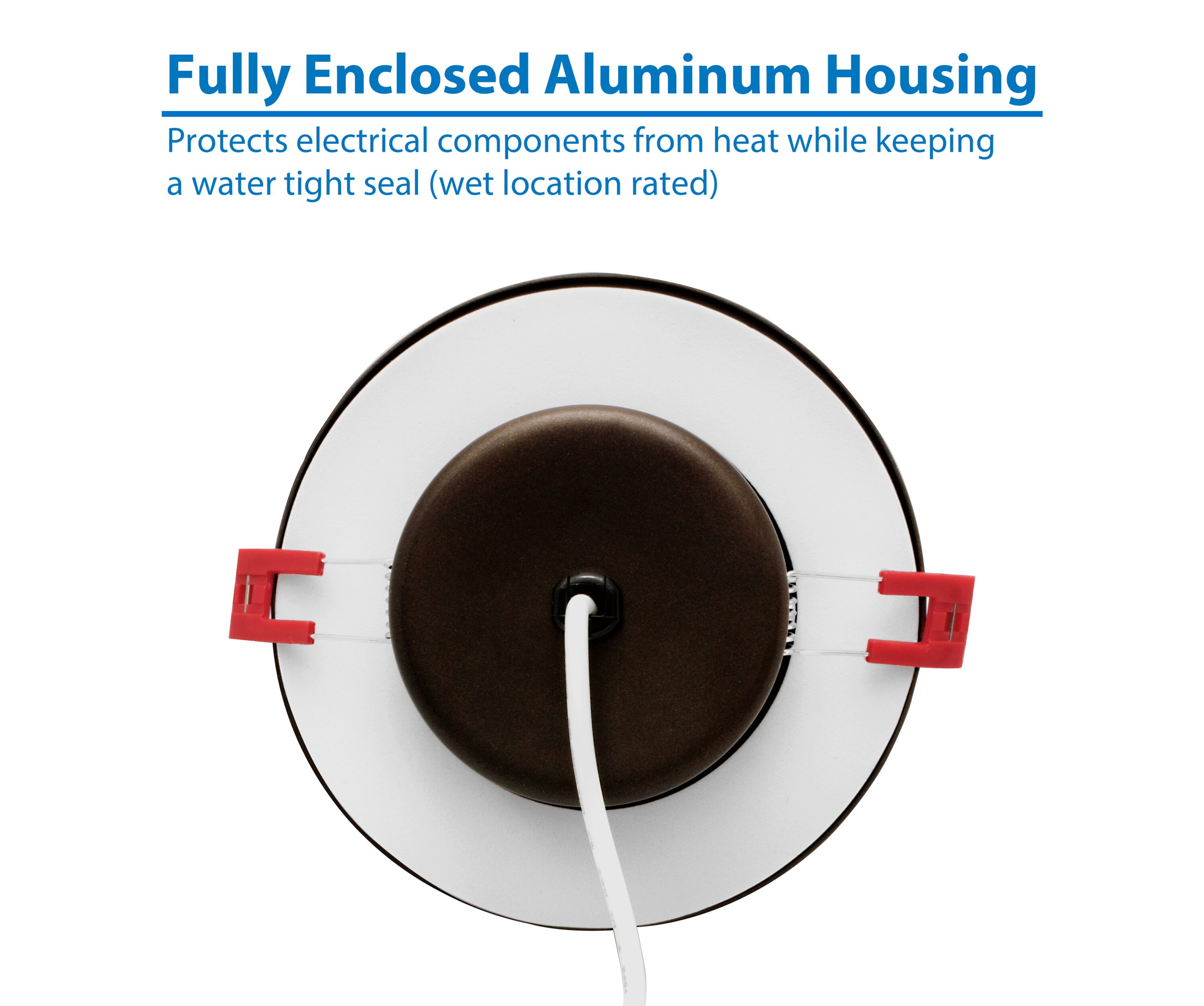 4-Inch Oil-Rubbed Bronze Adjustable LED Recessed Downlight
