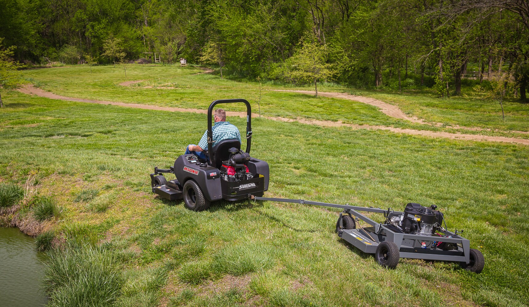 Swisher FC14566CPKA Tow-Behind-Trail-Mowers - View #8