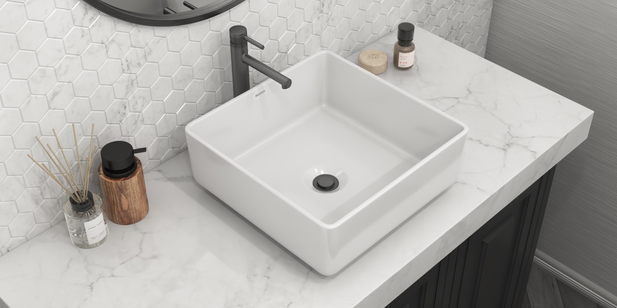 Ruvati RVB1616 Bath-Sink - View #8